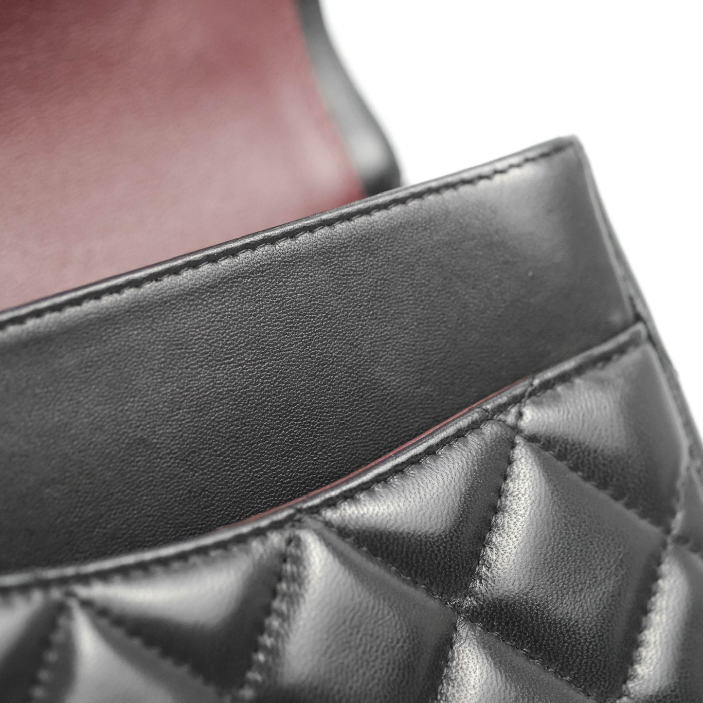 Chanel Jumbo Double Flap Black Lambskin Silver Hardware⁣⁣