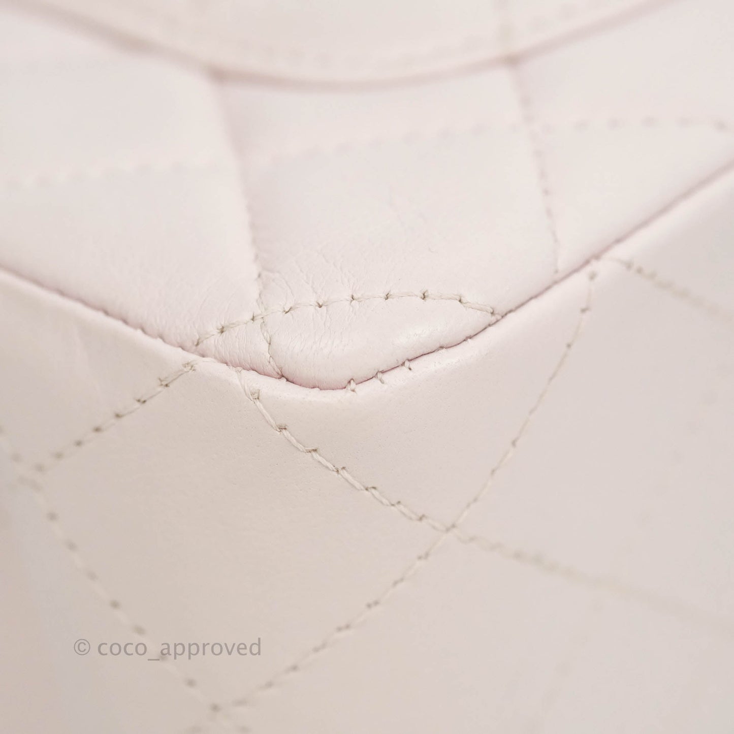 Chanel Quilted Mini Rectangular Flap Pale Pink Lambskin Gold Hardware