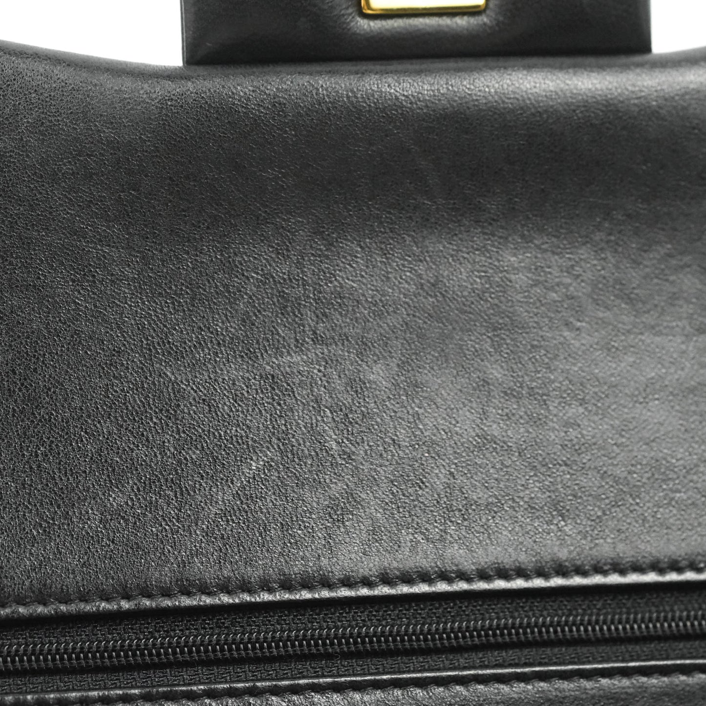 Chanel Jumbo Double Flap Black Lambskin Gold Hardware