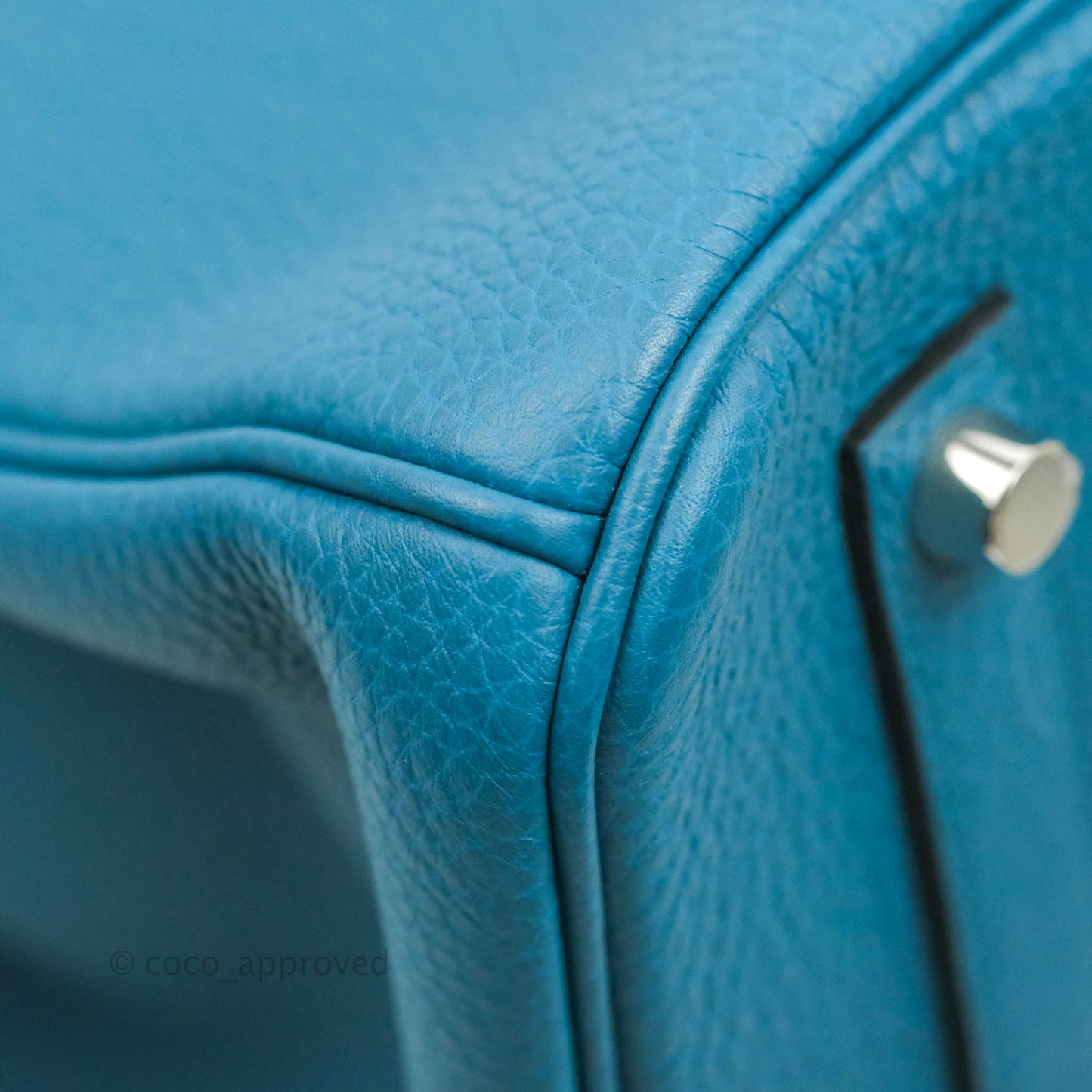 Hermès Birkin 35 Cobalt Togo Palladium Hardware