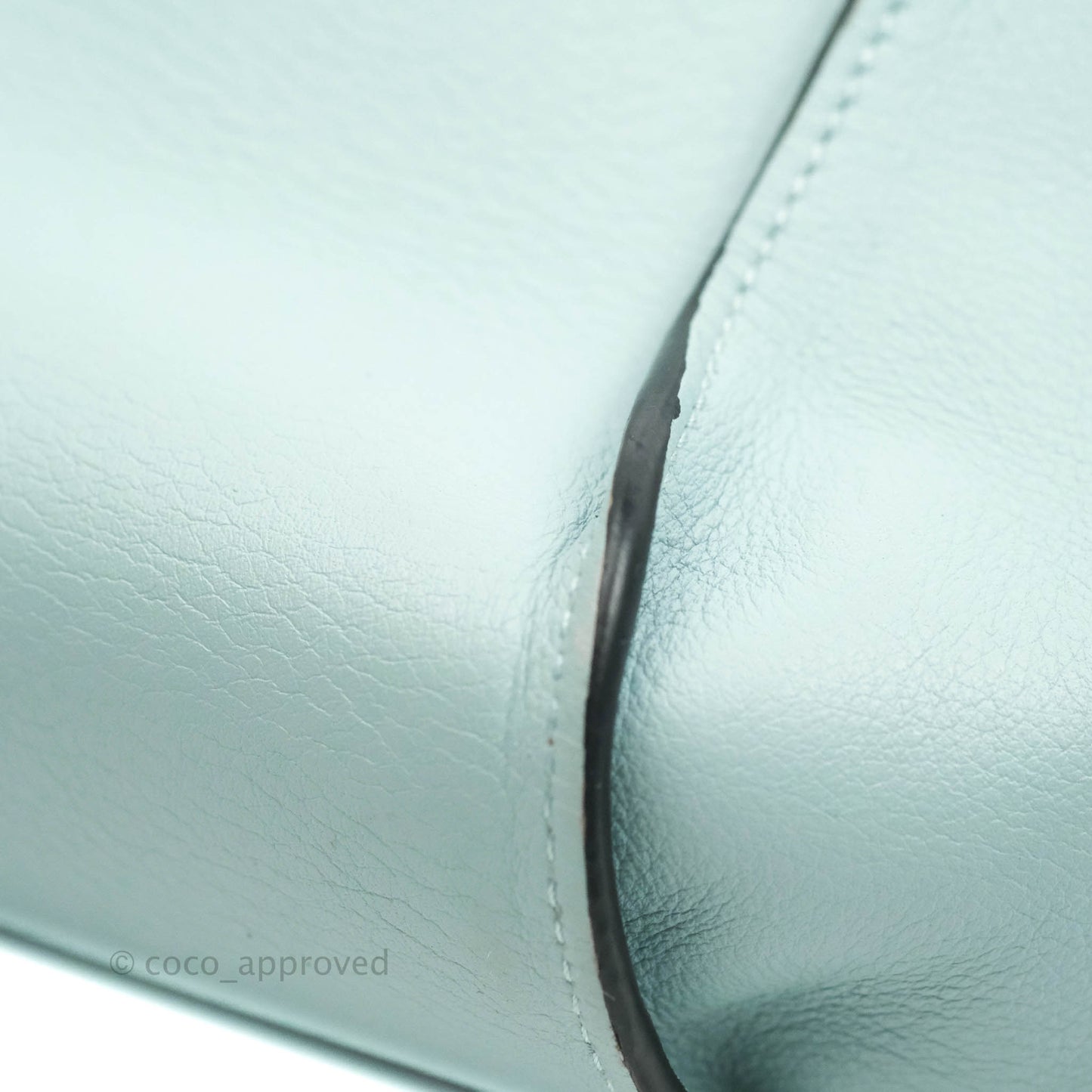 Loewe Hammock Small Aqua Shoulder Bag