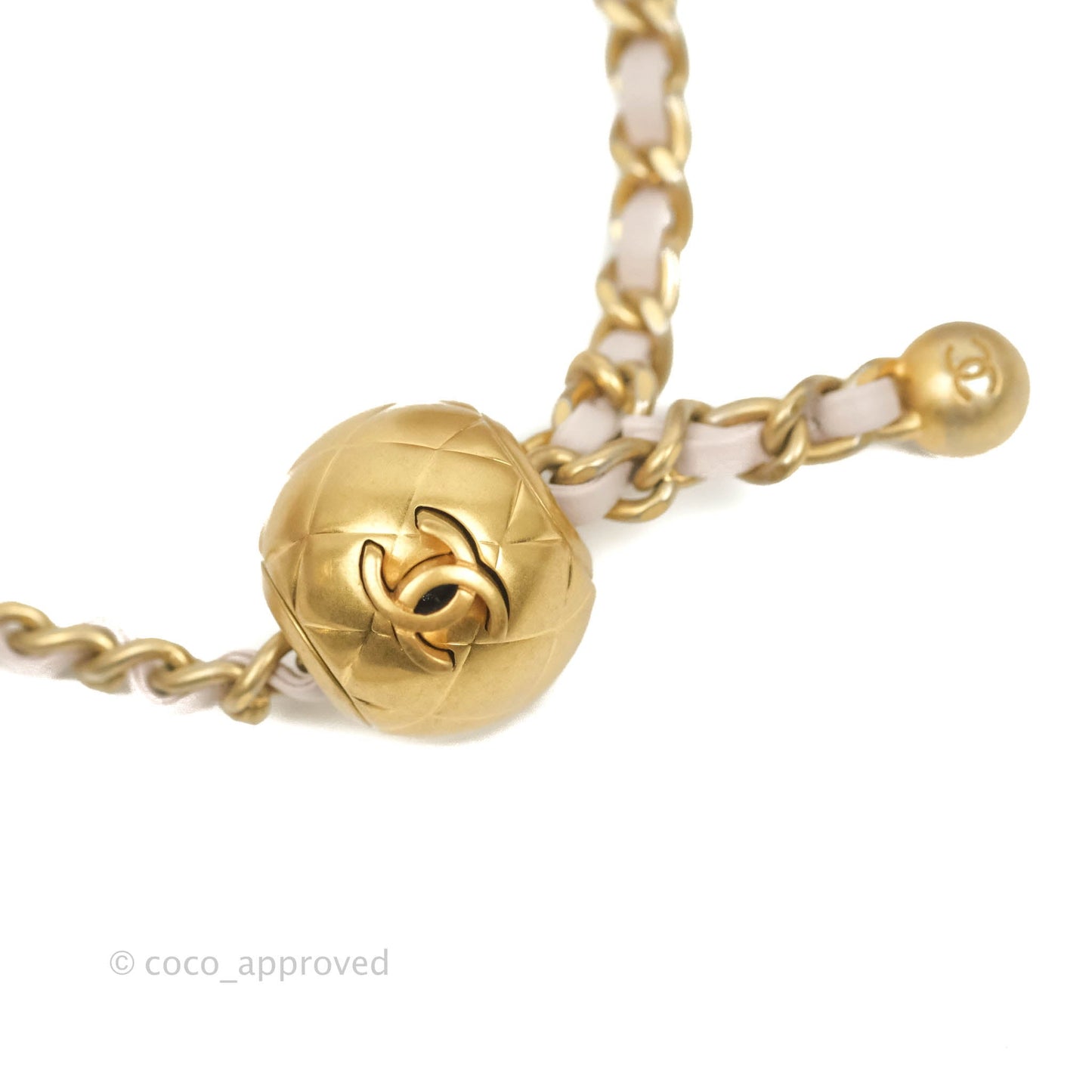 Chanel Mini Square Pearl Crush Quilted Pale Lilac Lambskin Aged Gold Hardware