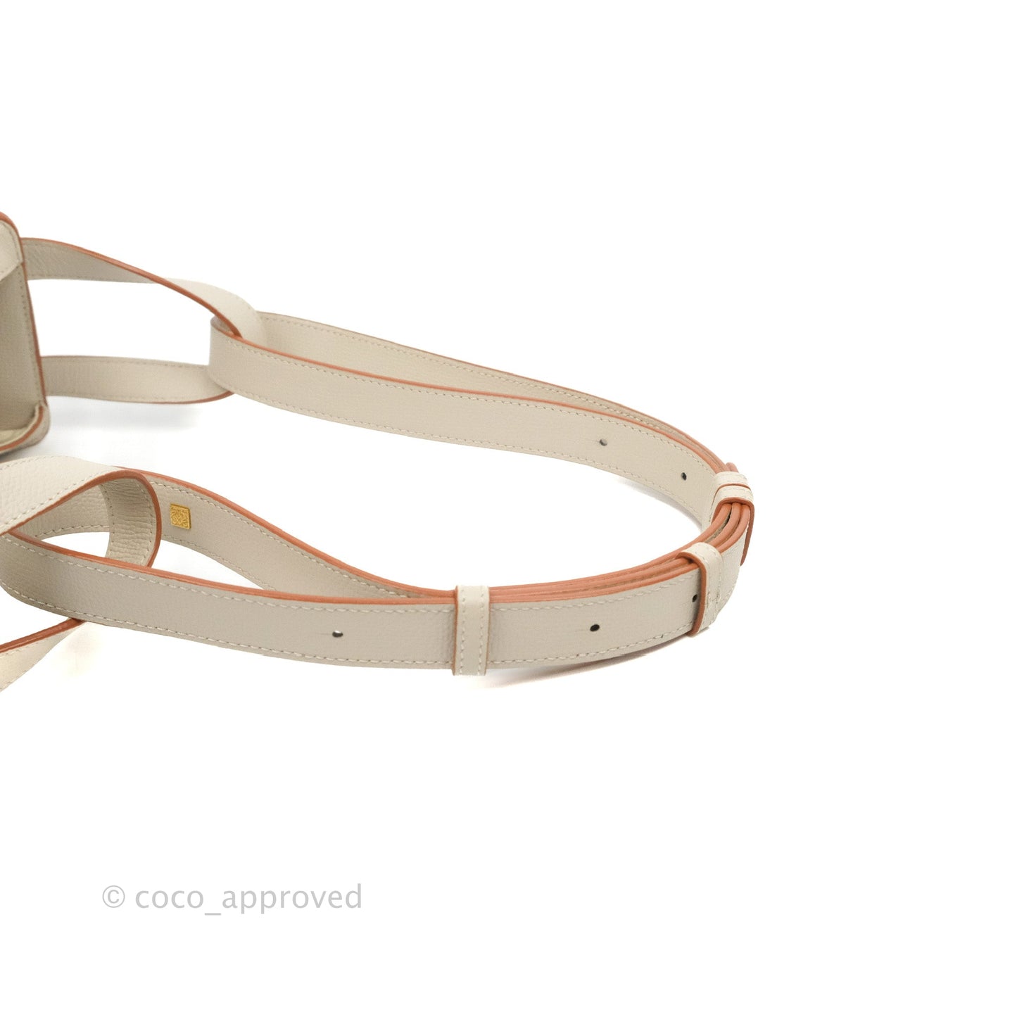 Loewe Hammock Small Shoulder Bag Light Ghost Grained Leather