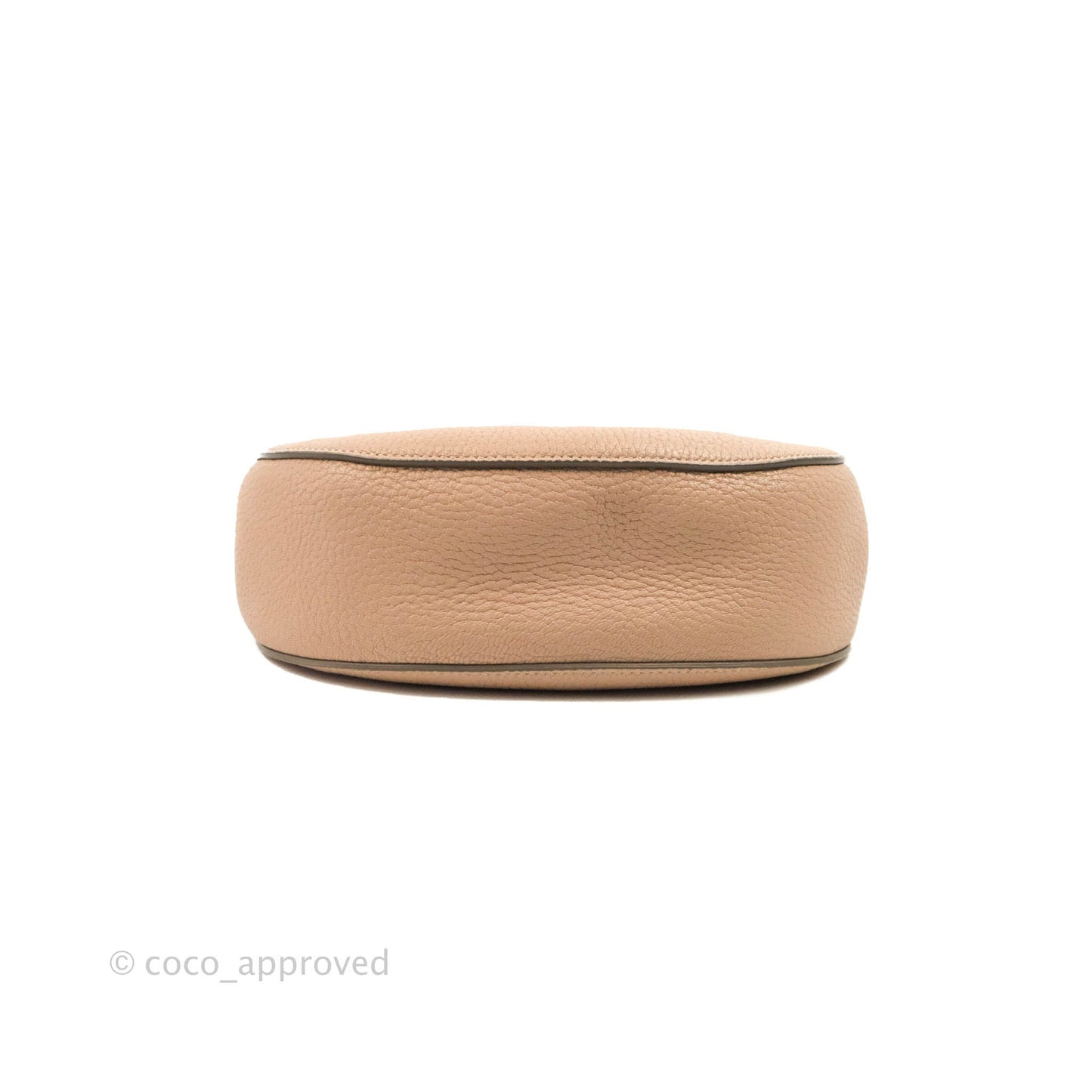 Chloe Drew Crossbody Bag Pink Grained Leather