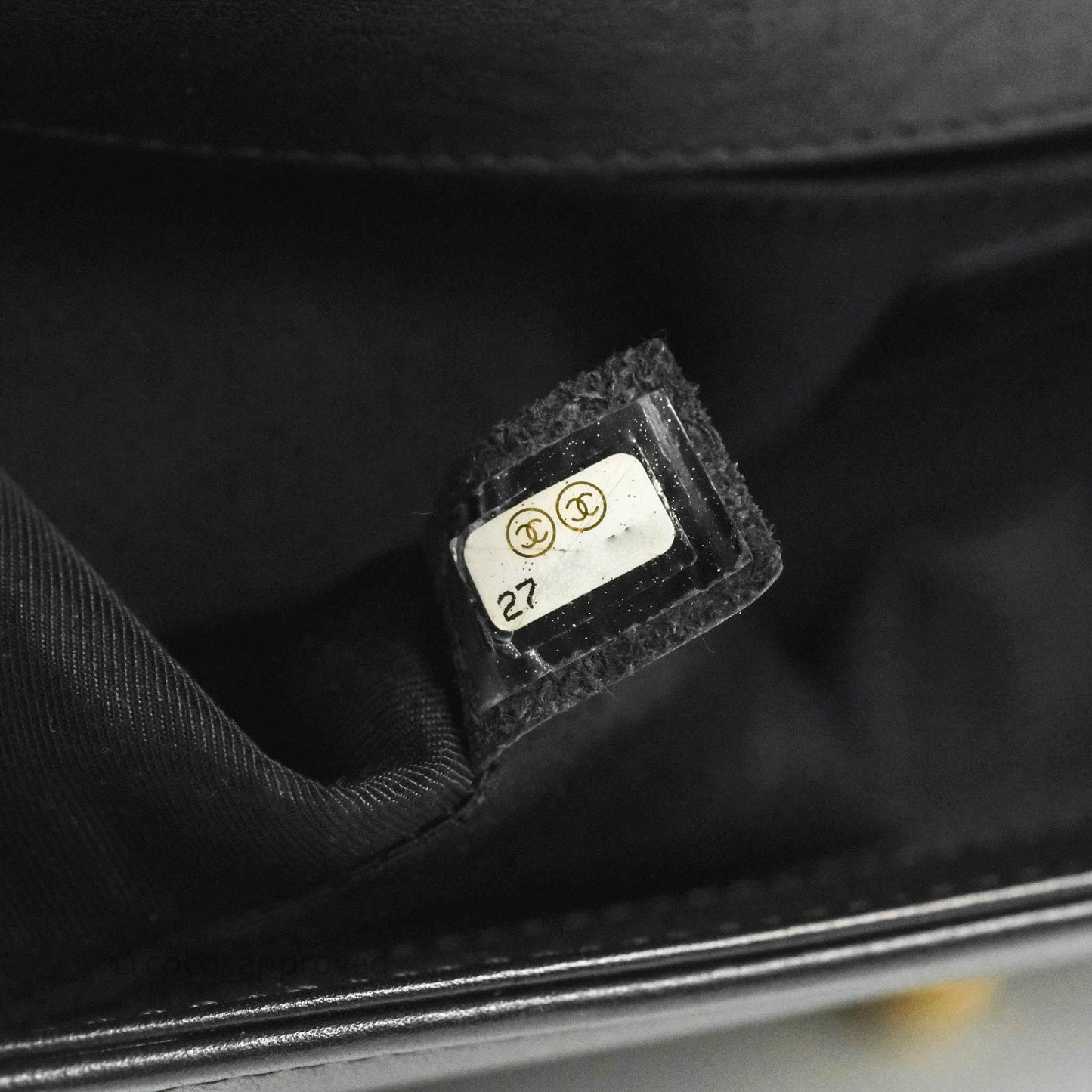 Chanel Chevron Medium Boy Black Calfskin Gold Hardware