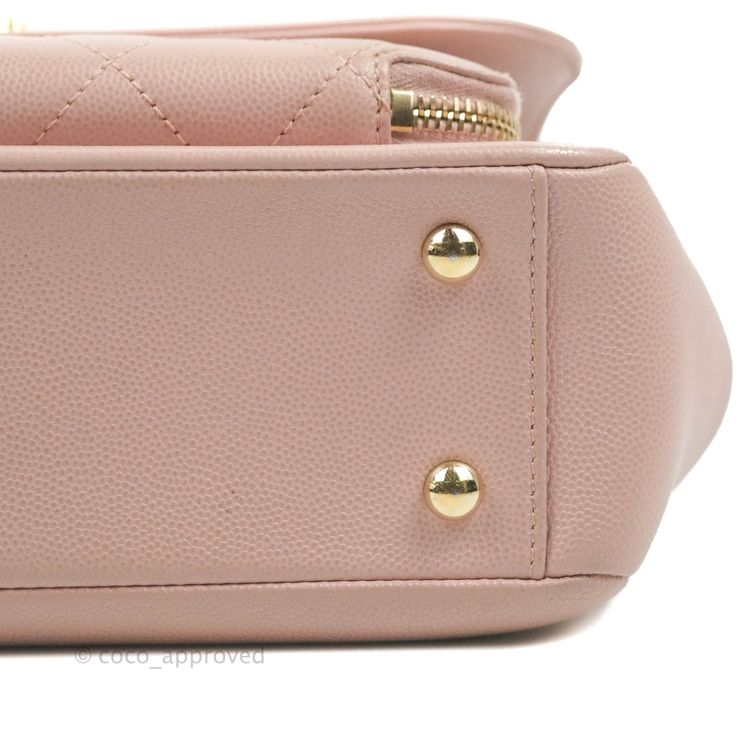 Chanel Quilted Medium Business Affinity Flap Pink Caviar Gold Hardware
