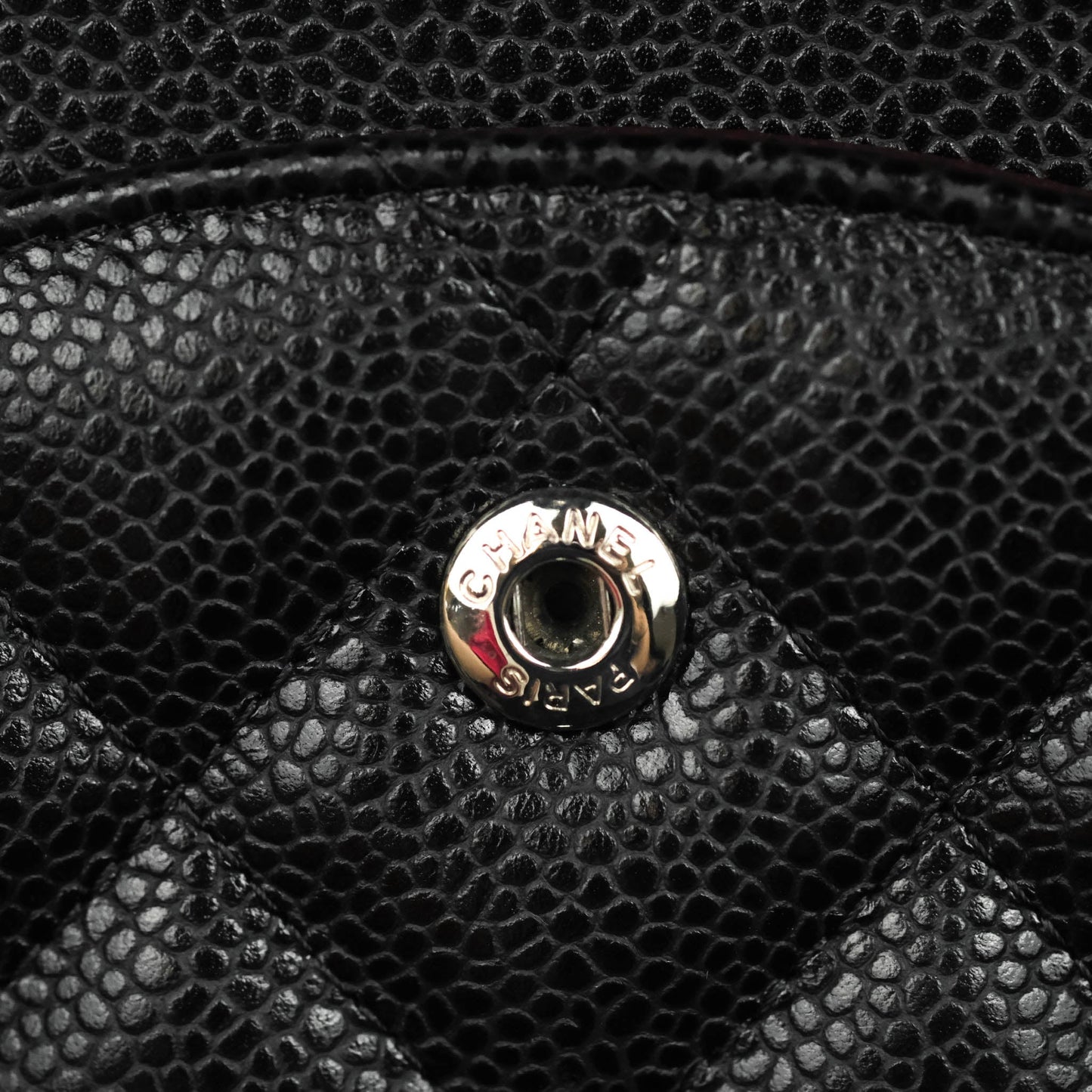 Chanel Jumbo Double Flap Black Caviar Silver Hardware⁣⁣