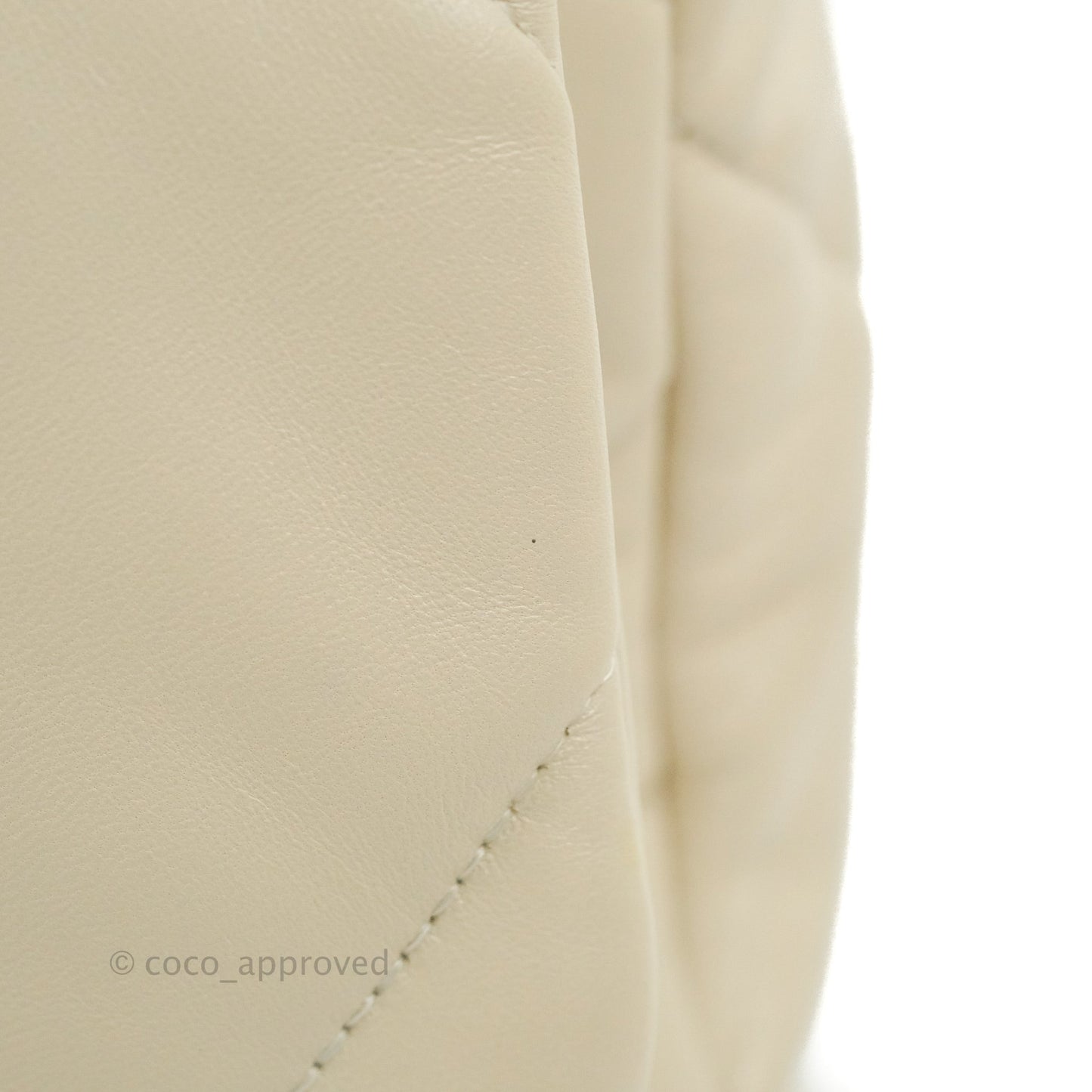 Chanel 19 Medium Ivory Mixed Hardware