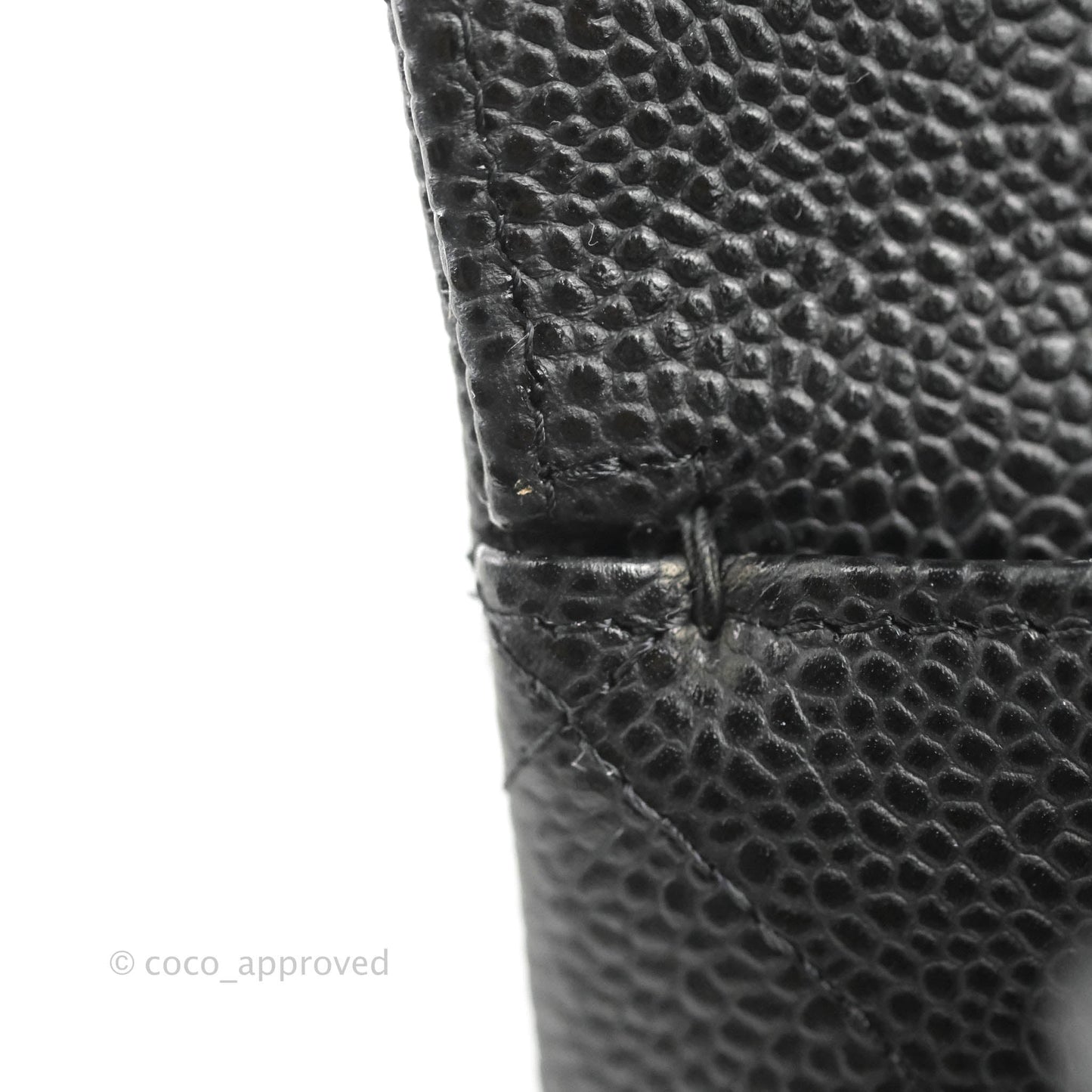Chanel Single Flap Maxi Caviar Black Silver Hardware