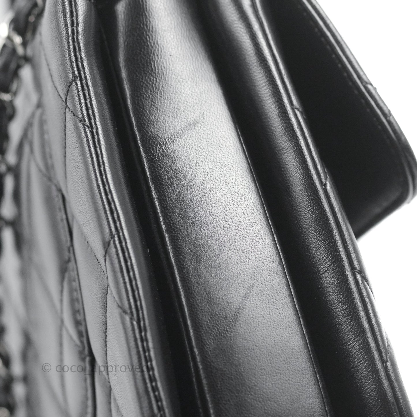 Chanel Trendy CC Small Black Lambskin Dark Silver Hardware