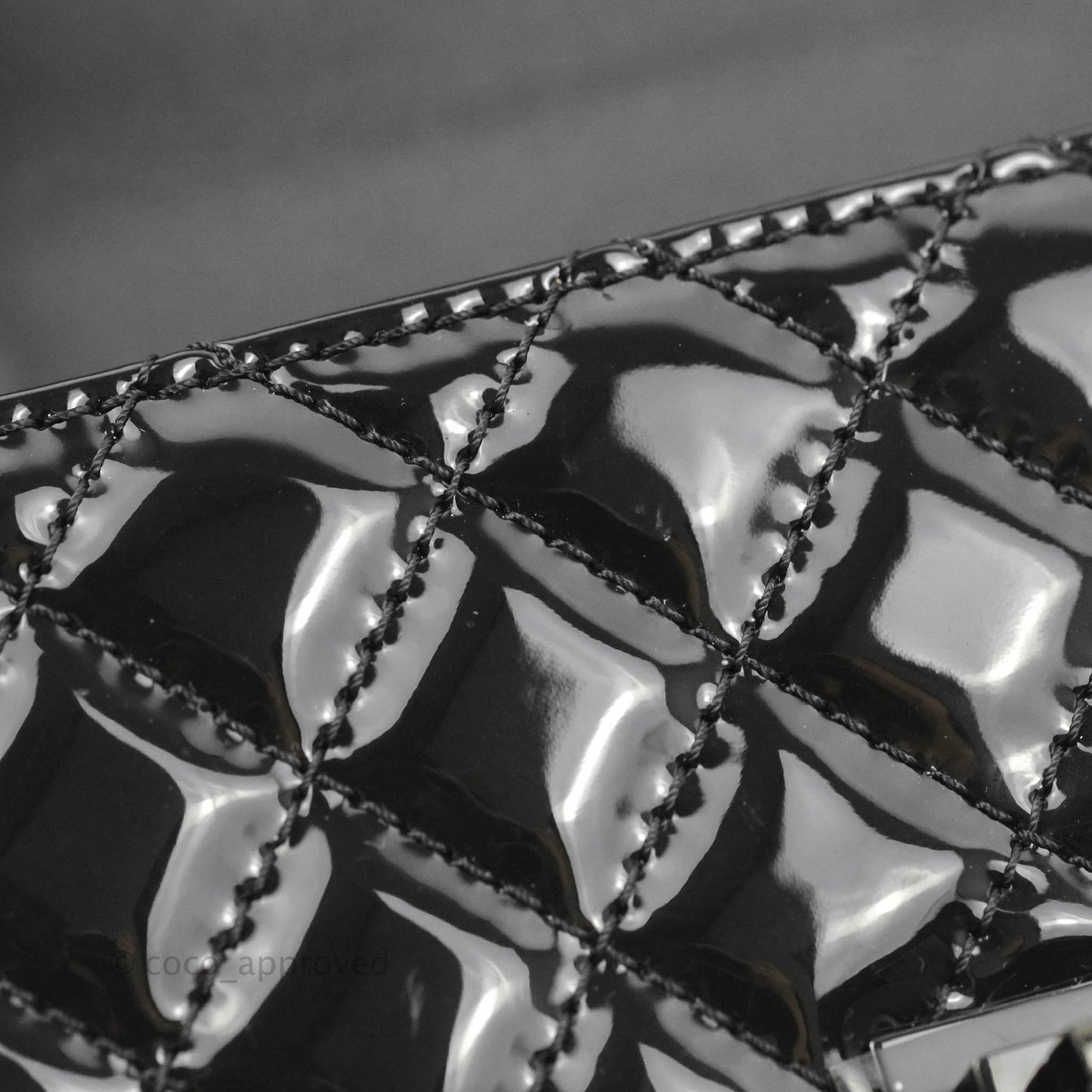 Chanel Quilted Mini Reissue 224 So Black Patent