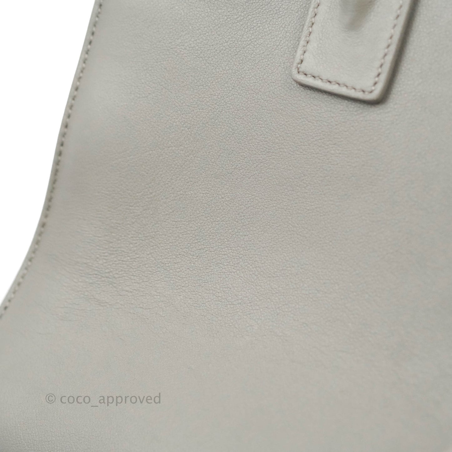 Saint Laurent Sac De Jour Grey Calfskin Baby