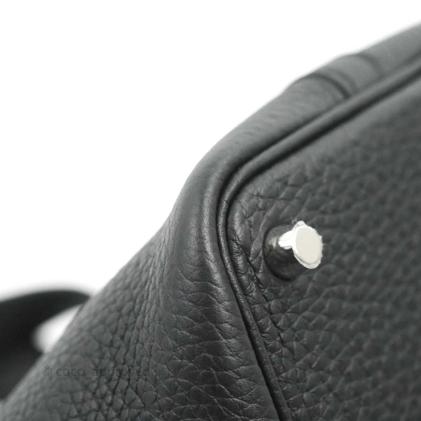 Hermès Picotin Lock 18 Black Clemence Palladium Hardware