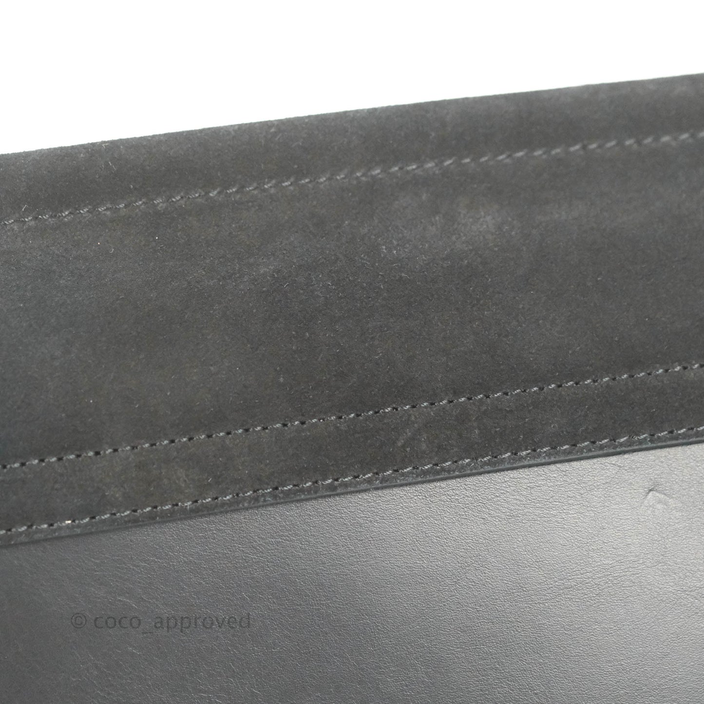 Chloe Medium Faye Shoulder Bag Black Suede Calfskin Leather