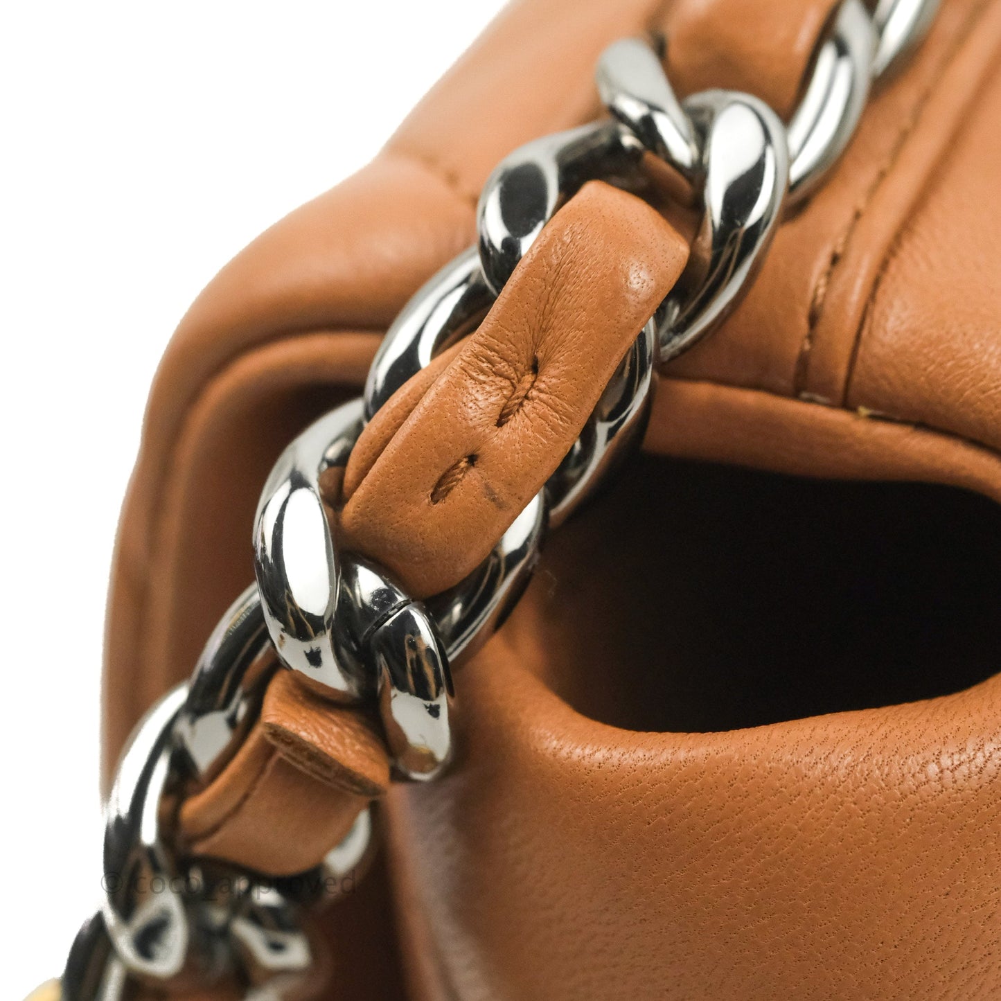 Chanel 19 Small Caramel Dark Beige Lambskin Mixed Hardware 21K