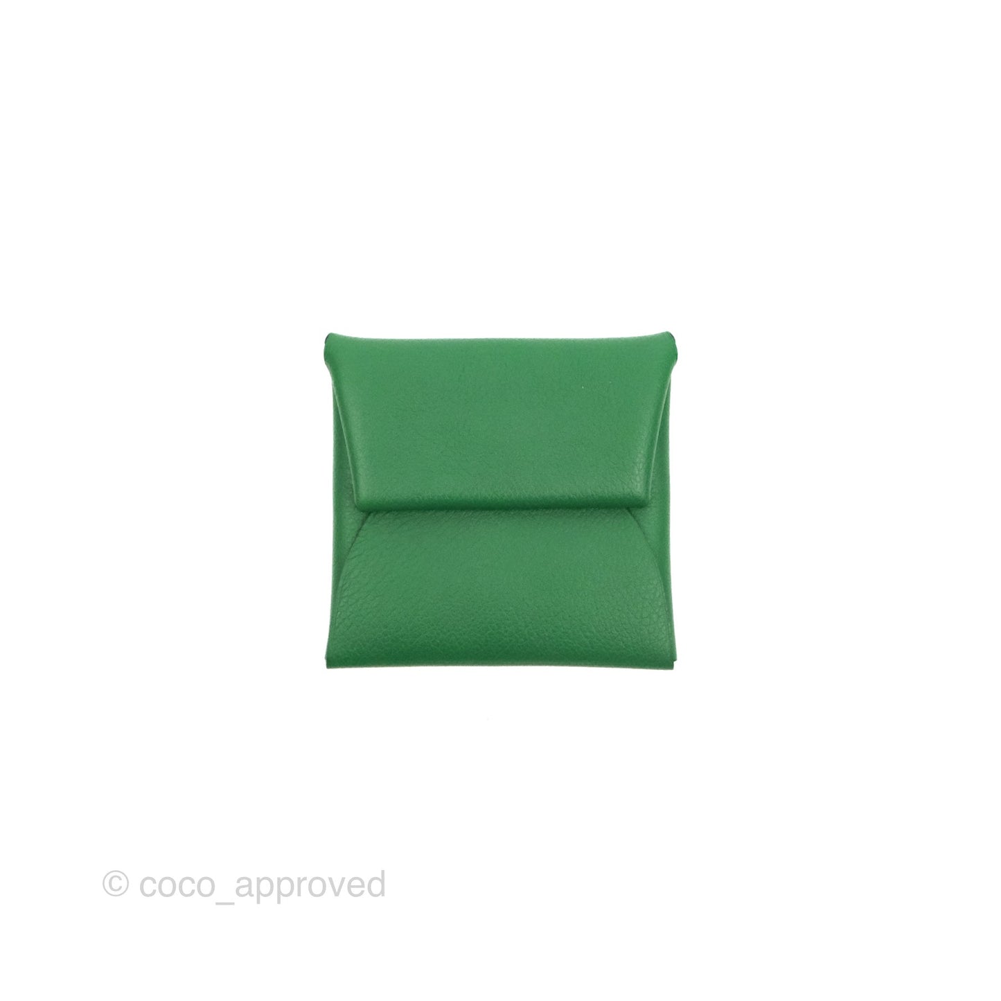 Hermès Bastia Coin Purse Green
