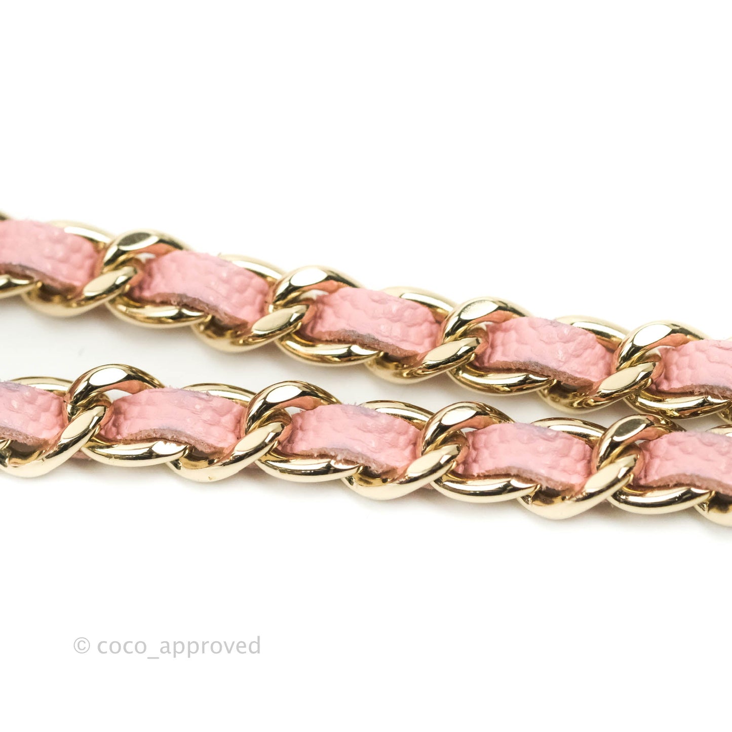 Chanel Classic Vanity With Chain Pink Caviar Gold Hardware