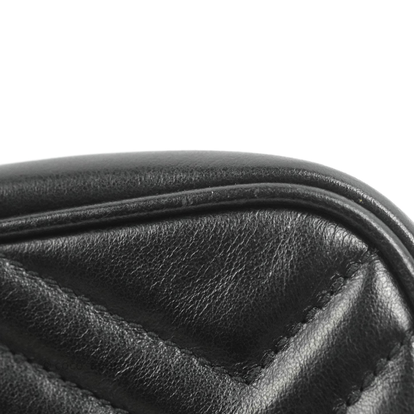 Gucci Mini Matelasse GG Marmont Camera Bag Black Calfskin Gold Hardware