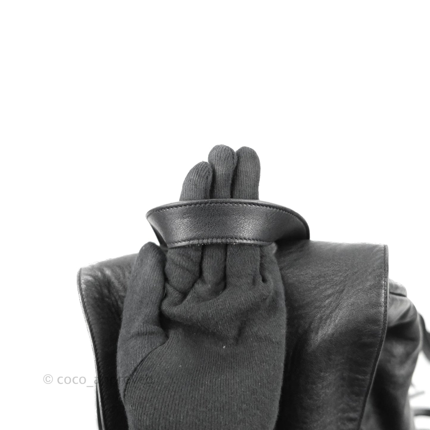 Saint Laurent Festival Fringe Backpack Black Calfskin