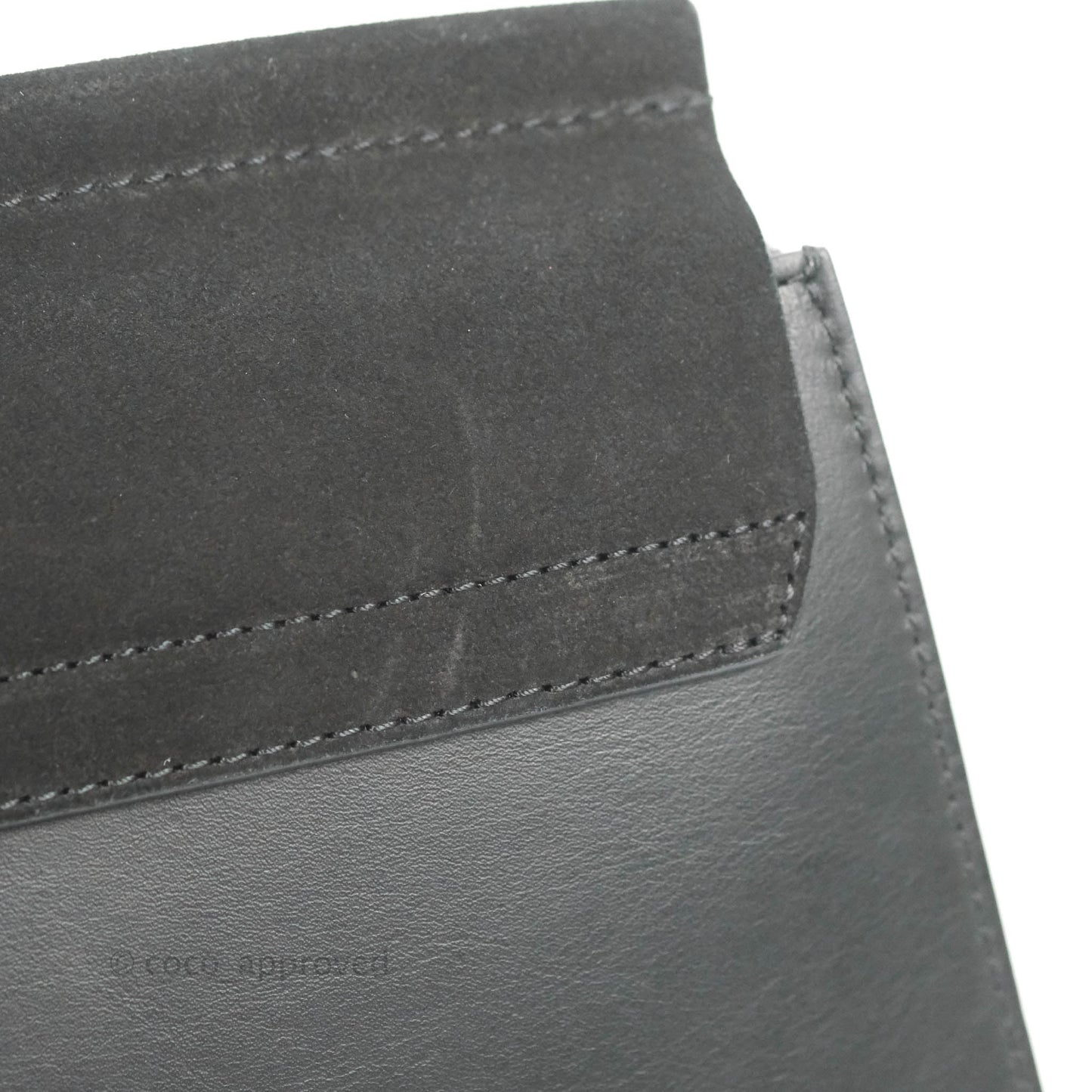 Chloe Medium Faye Shoulder Bag Black Suede Calfskin Leather