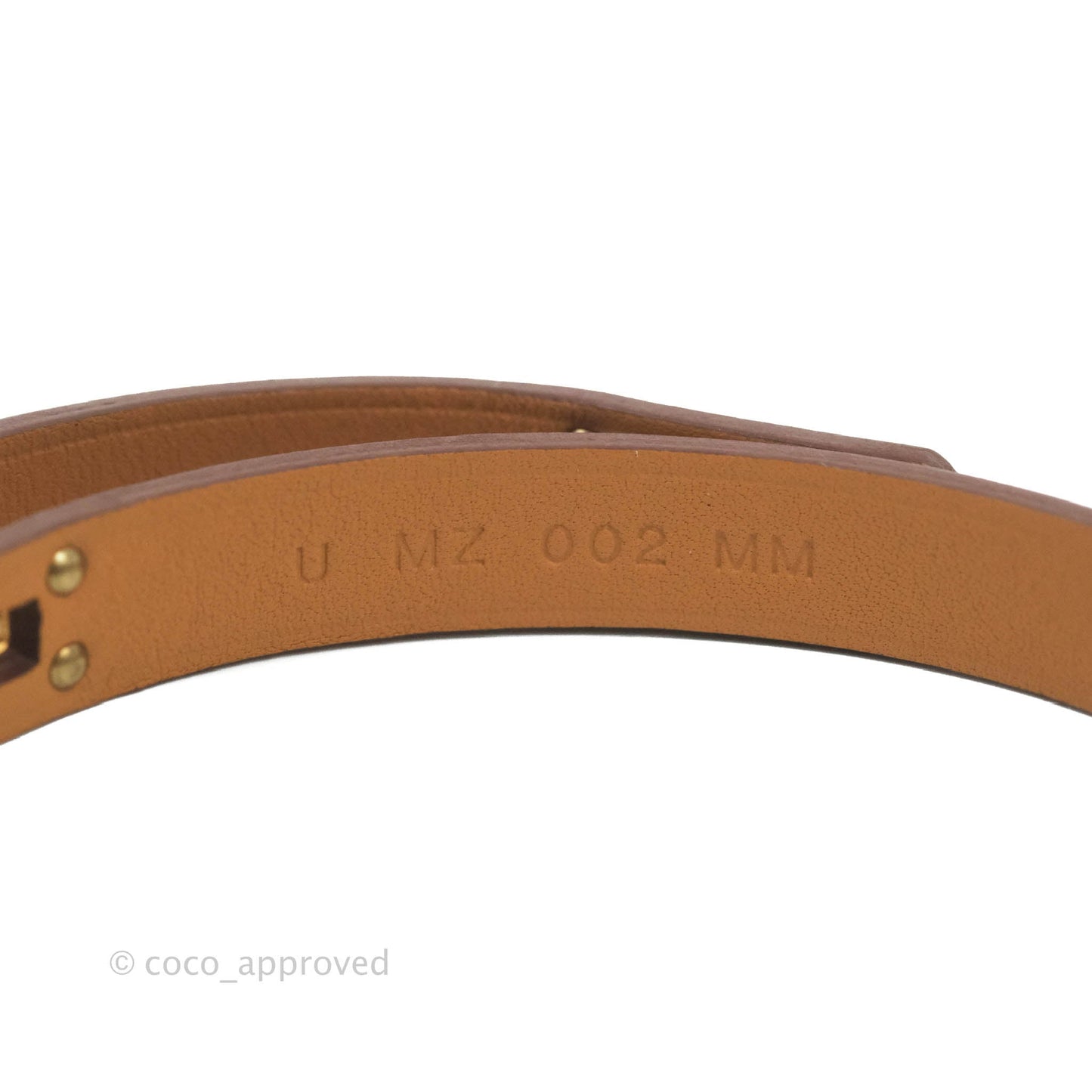 Hermès Kelly Double Tour Bracelet Gold Swift Gold Hardware