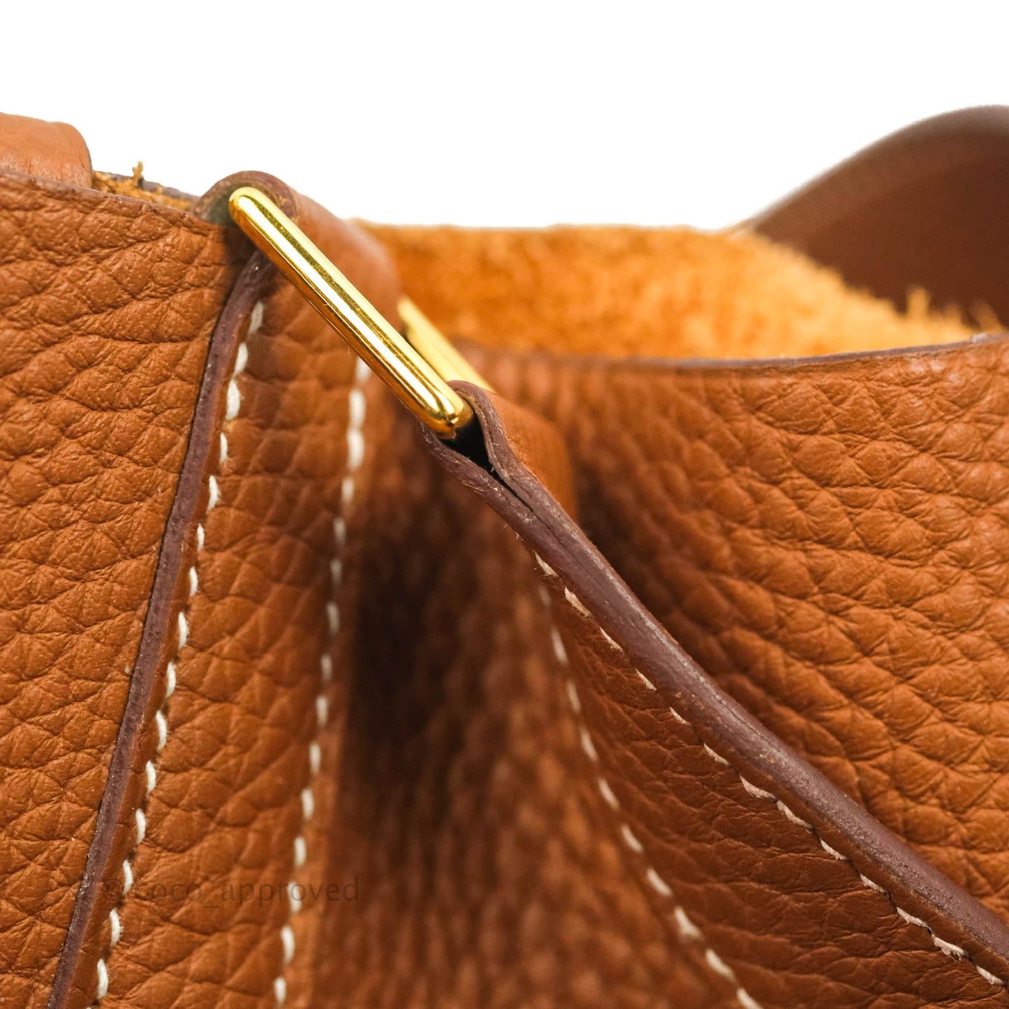 Hermès Picotin 26 GM Taurillon Clemence Gold Gold Hardware