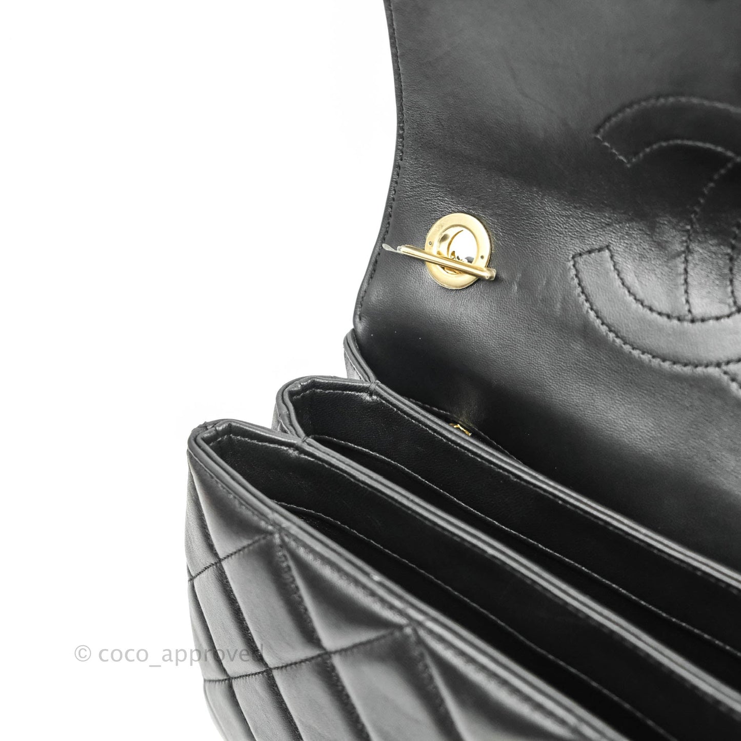 Chanel Trendy CC Small Black Lambskin Gold Hardware