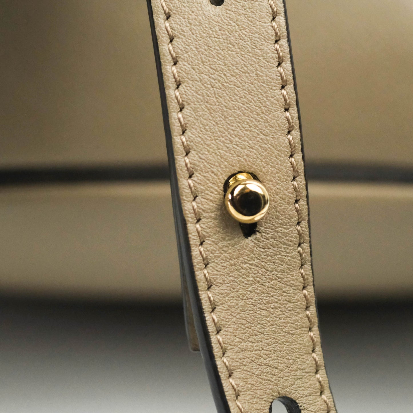 Chloe Small Faye Backpack Suede Calfskin Motty Grey Gold Hardware