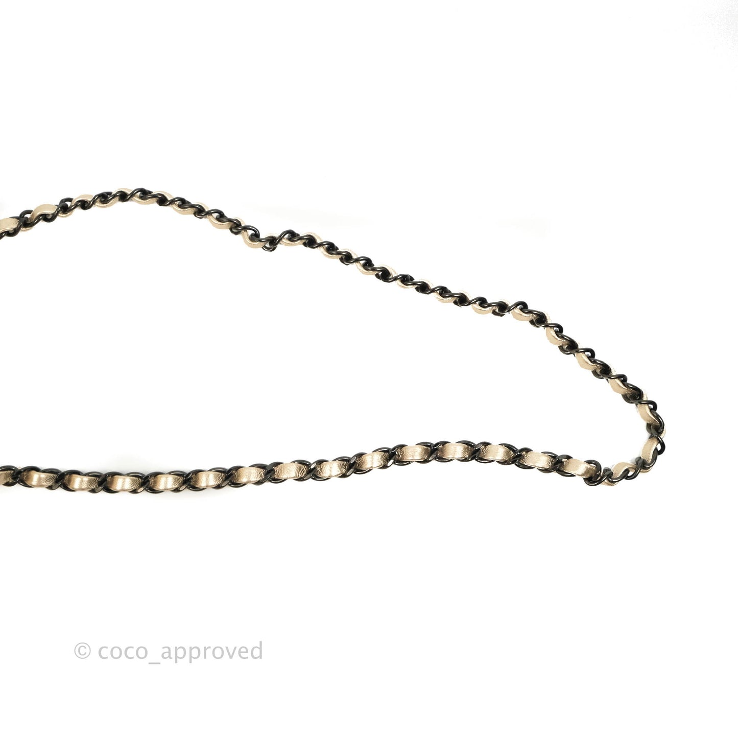 Chanel Mini Square Quilted Gold Calfskin Black Hardware