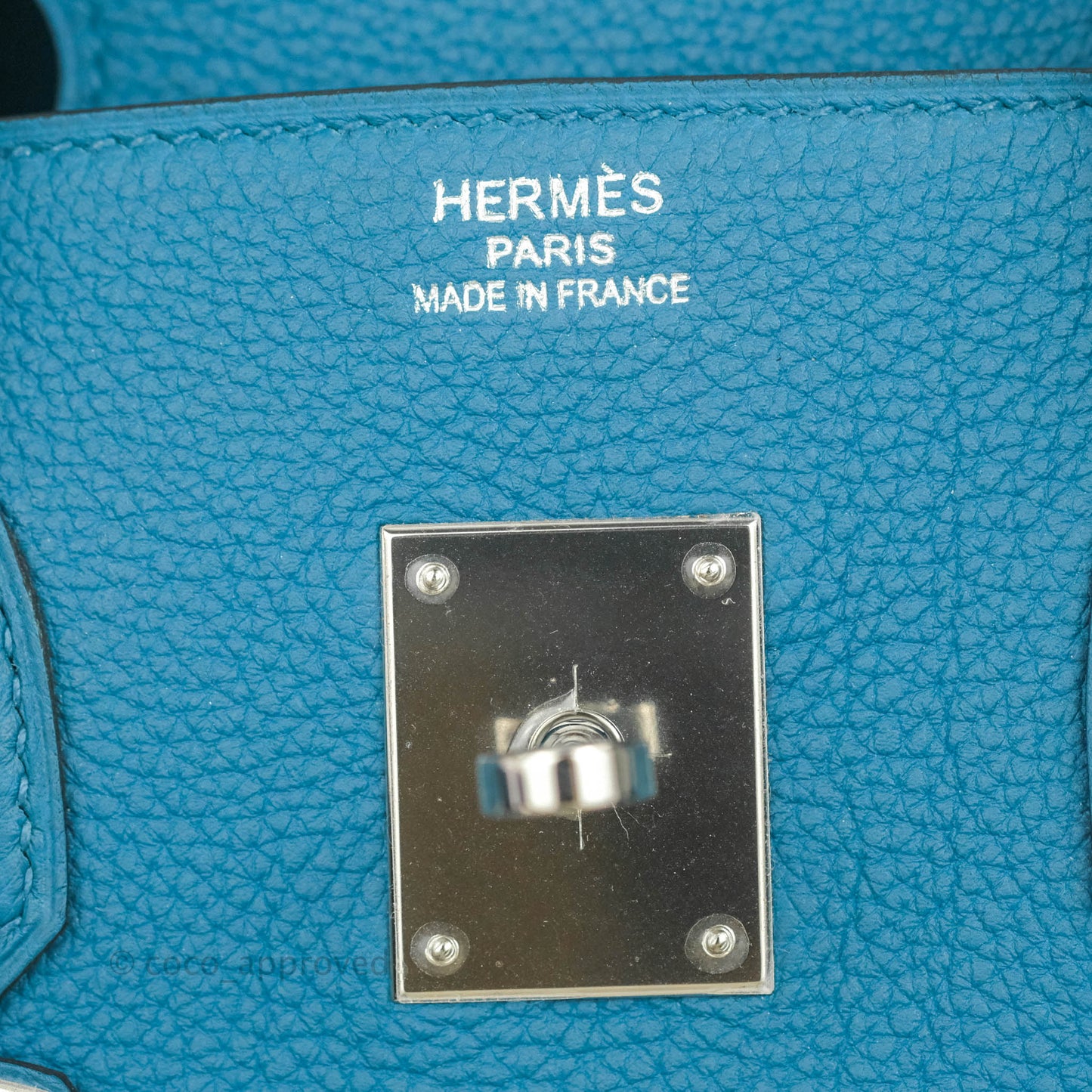 Hermès Birkin 35 Cobalt Togo Palladium Hardware