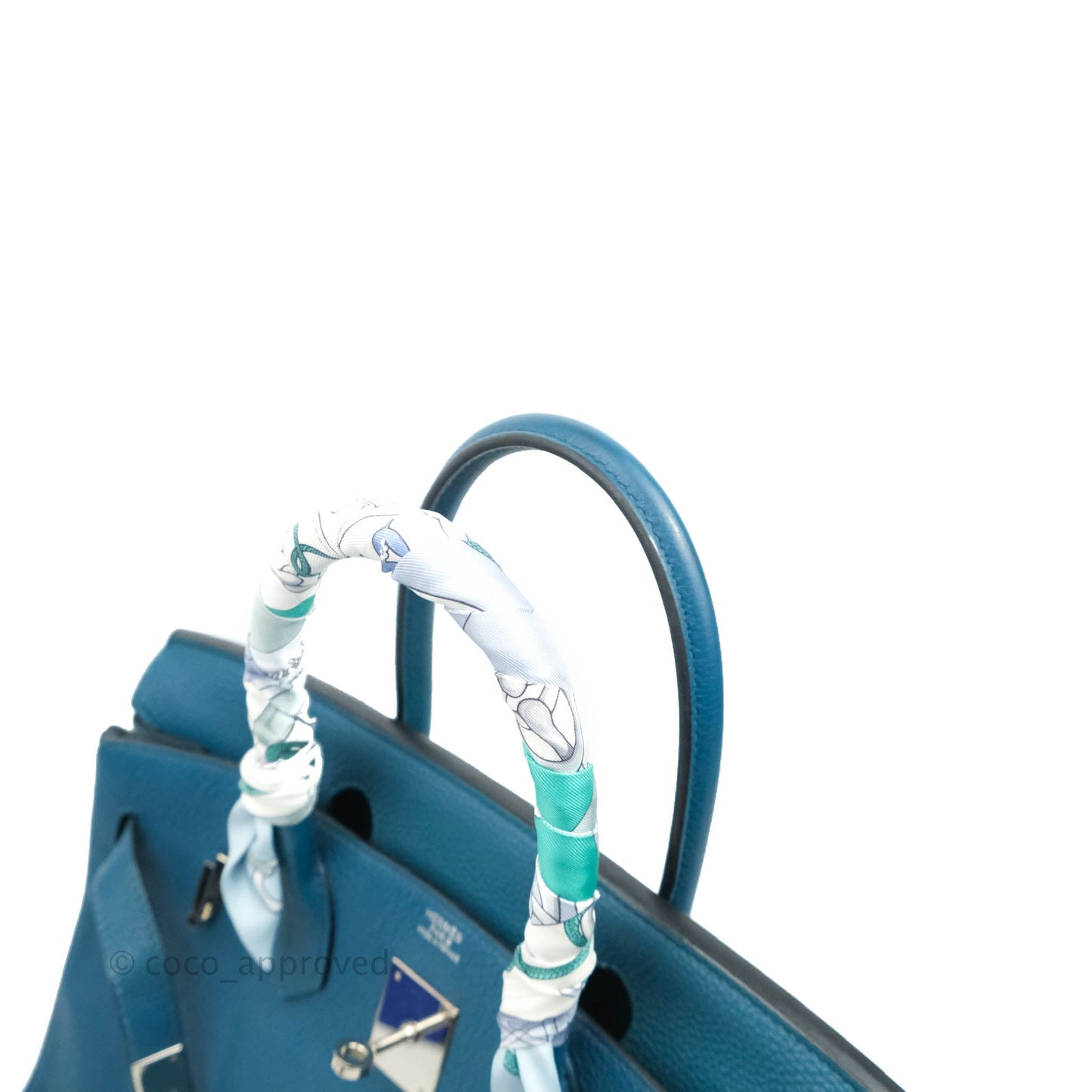 Hermès Birkin 30 Colvert Clemence Silver Hardware