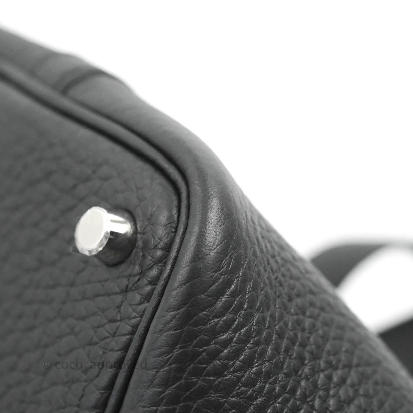 Hermès Picotin Lock 18 Black Clemence Palladium Hardware