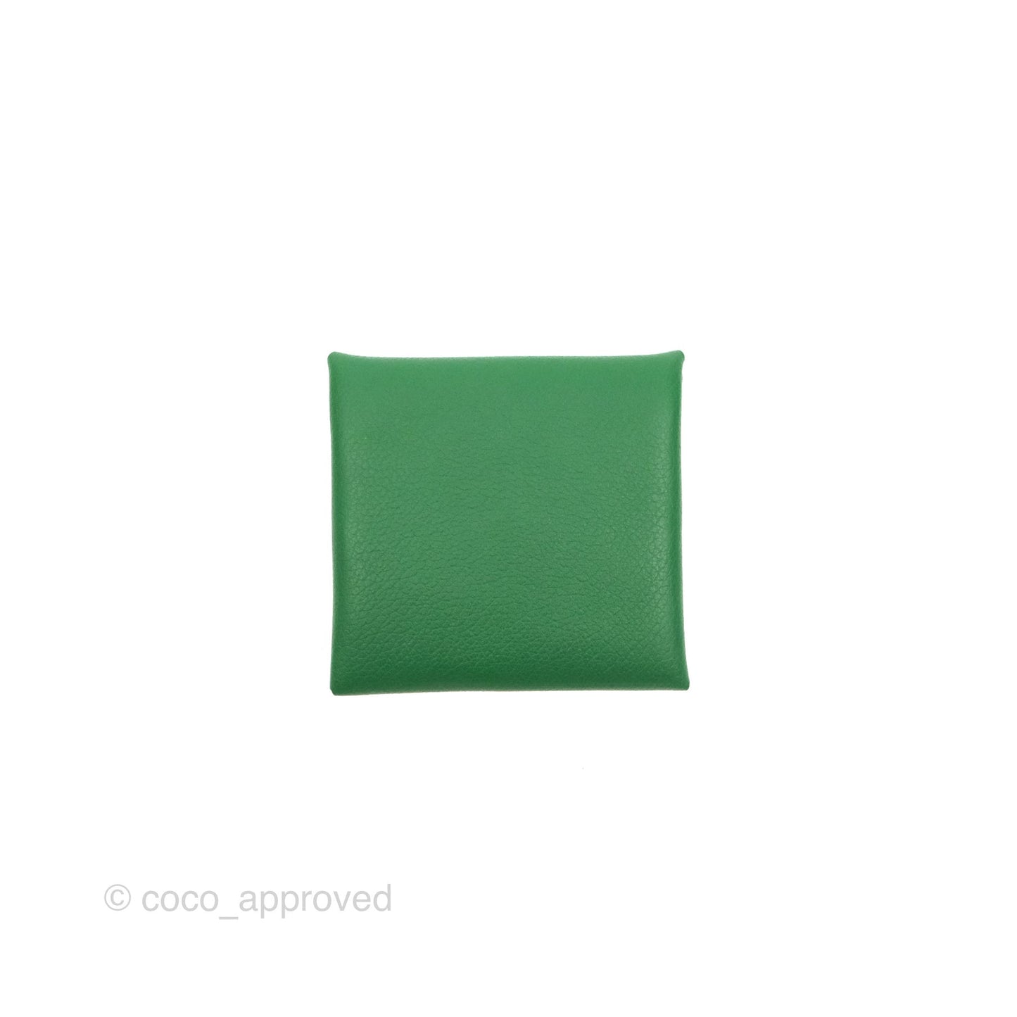 Hermès Bastia Coin Purse Green