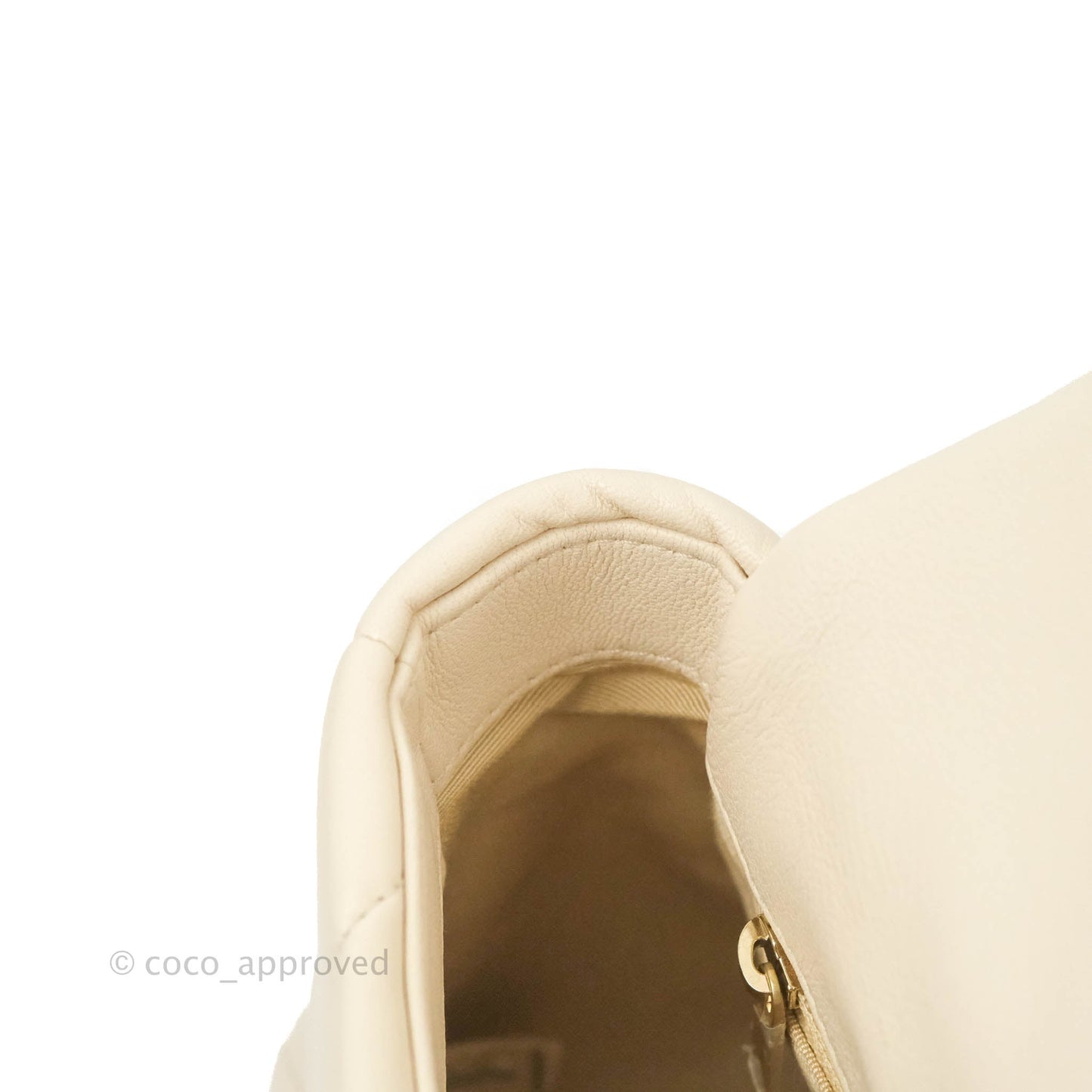 Chanel 19 Small Light Beige Lambskin Mixed Hardware 20C