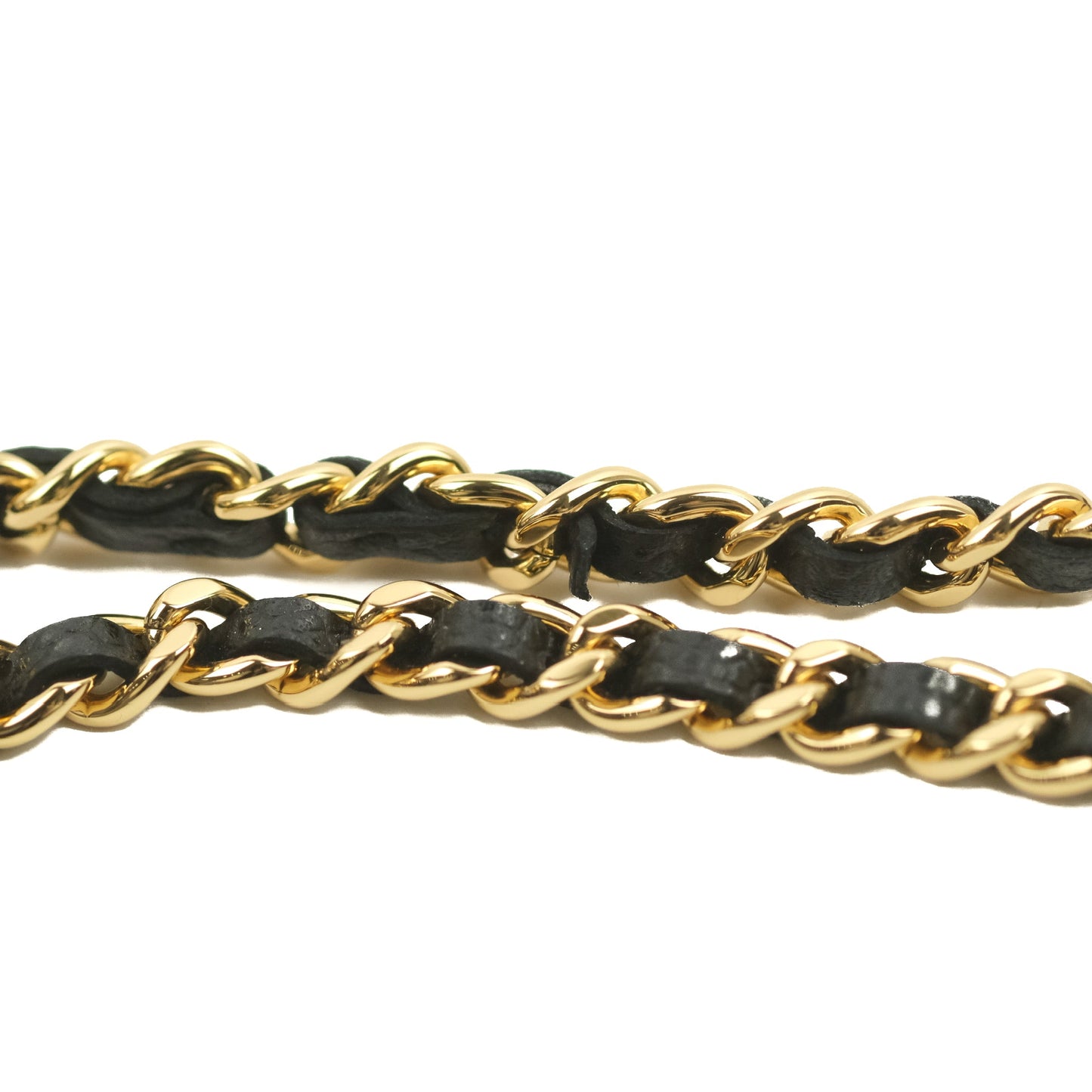 Chanel Quilted CC Chain Wallet on Chain WOC Black Caviar Gold Hardware