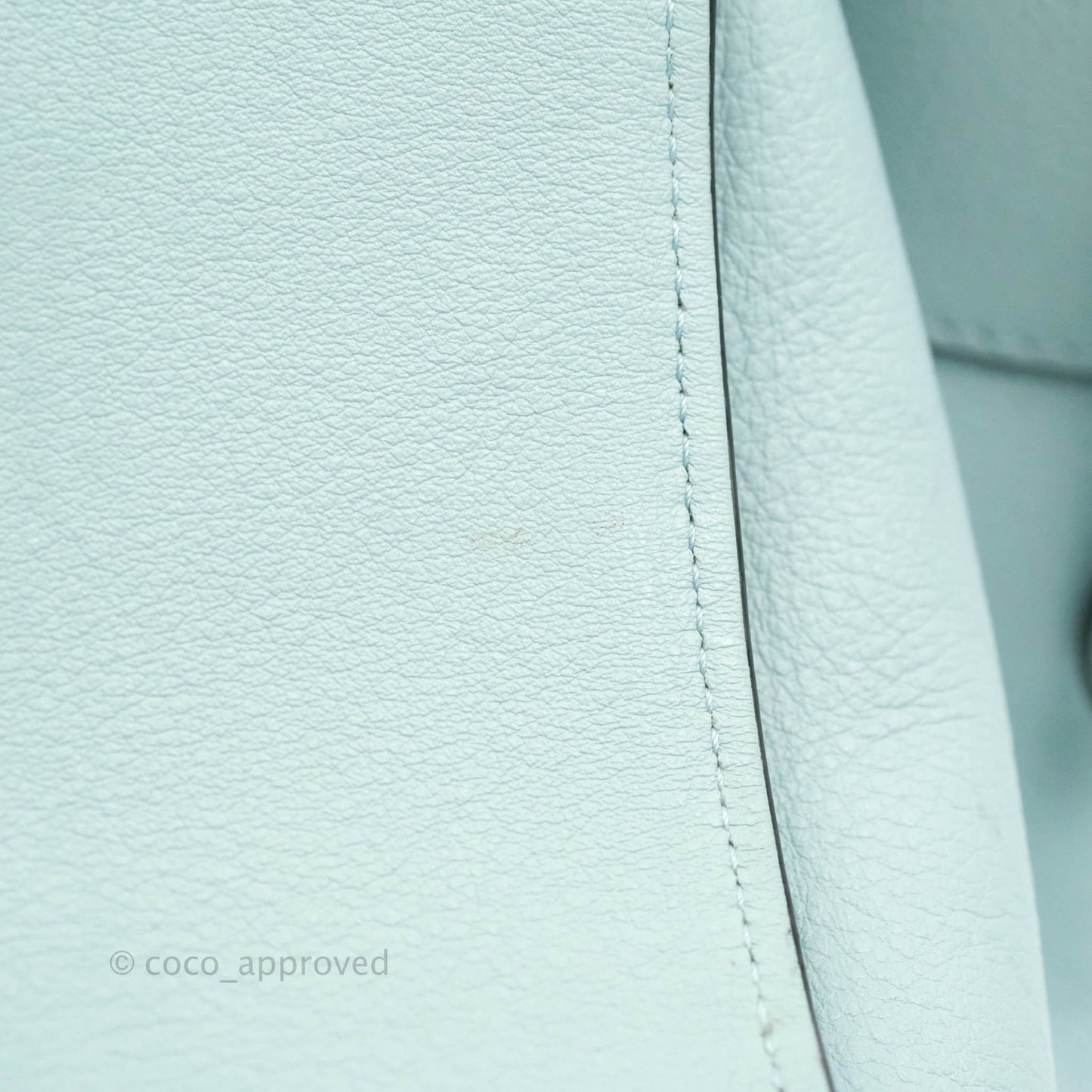 Loewe Hammock Small Aqua Shoulder Bag