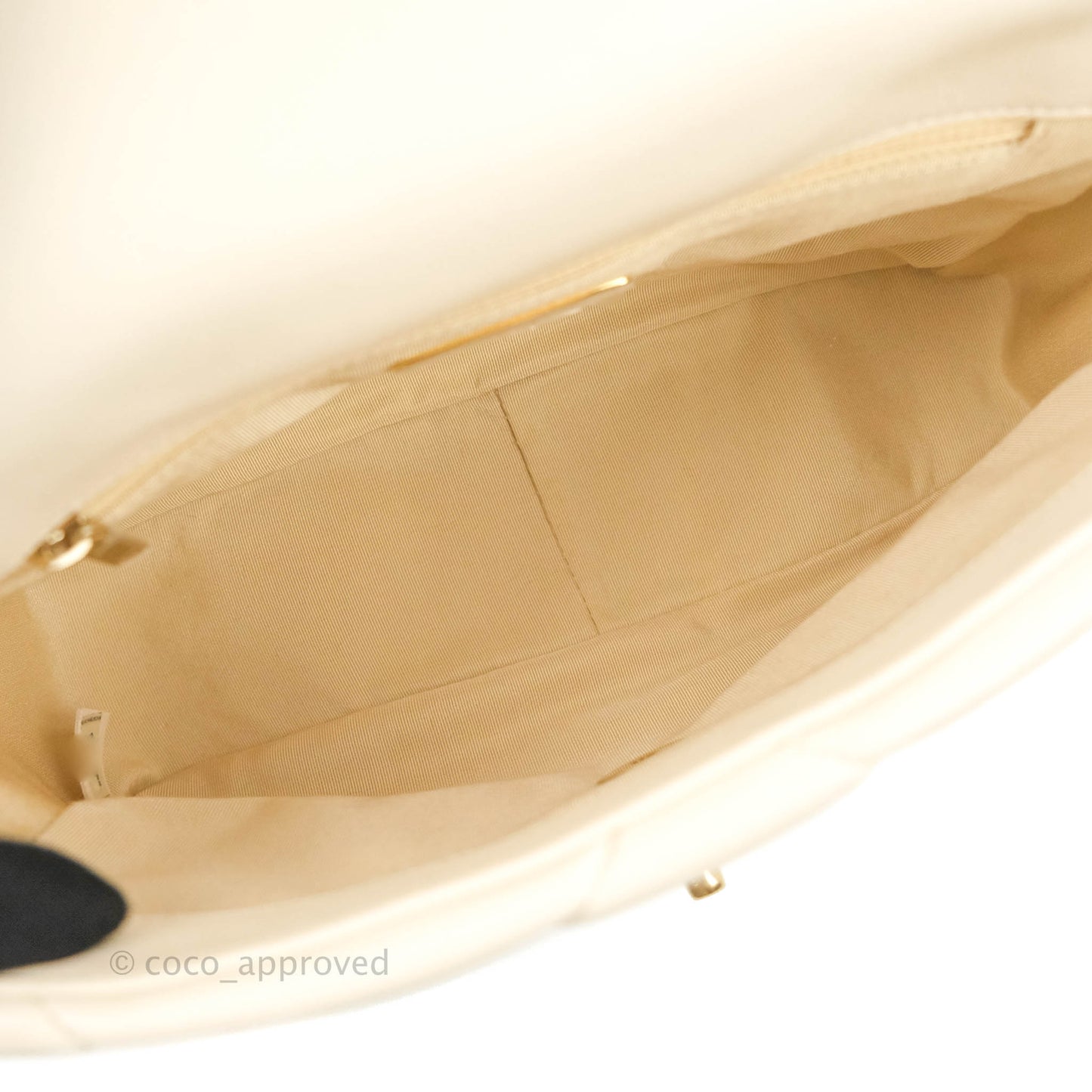 Chanel 19 Small Light Beige Lambskin Mixed Hardware 20C