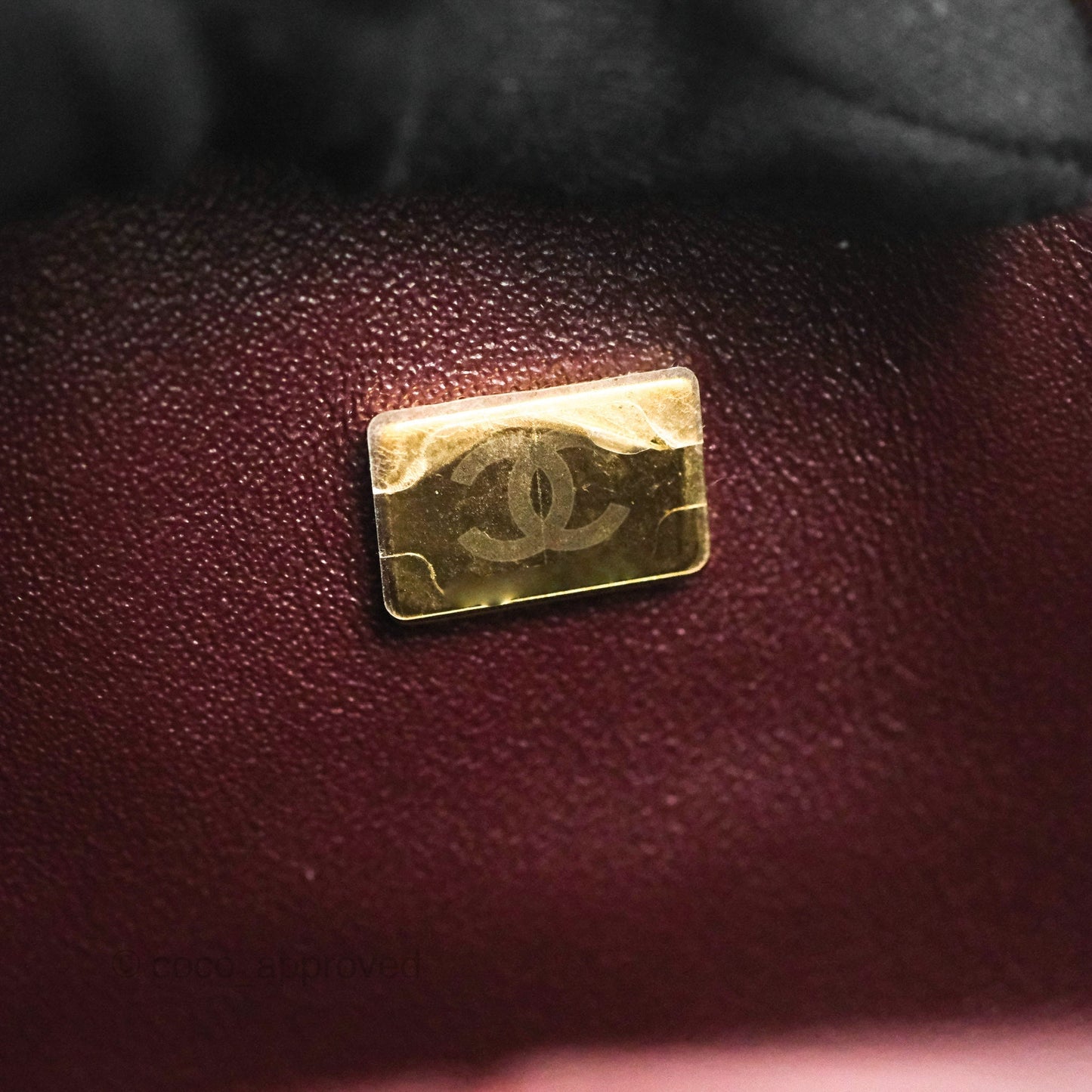 Chanel S/M Small Classic Quilted Flap Black Caviar Gold Hardware