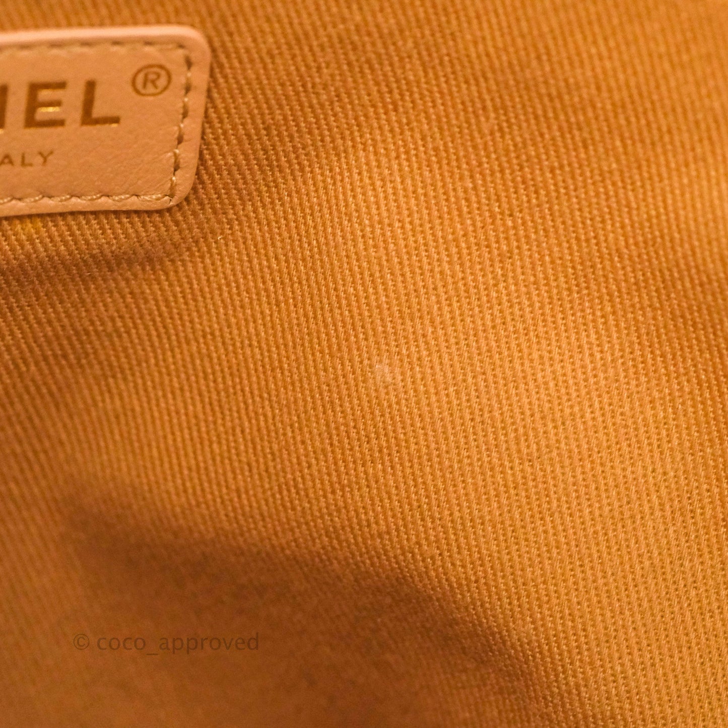 Chanel Raffia Canvas Deauville Drawstring Bucket Bag Brown Gold Hardware