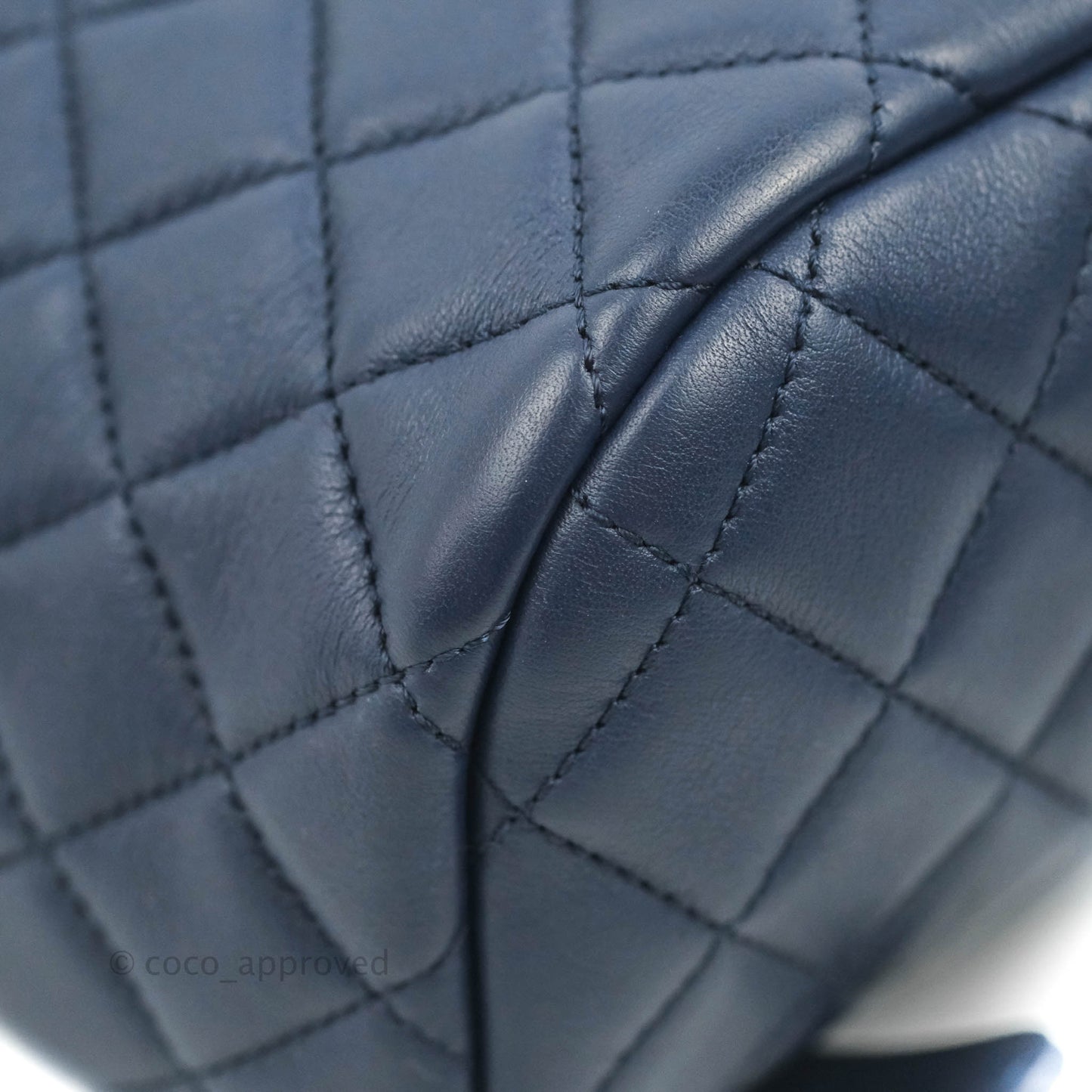 Chanel Mini Navy Calfskin Urban Spirit Backpack ⁣⁣⁣⁣⁣⁣⁣⁣⁣⁣⁣⁣⁣⁣Gold Hardware