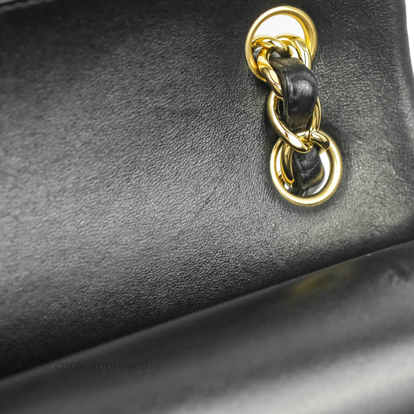 Chanel Jumbo Double Flap Black Lambskin Gold Hardware