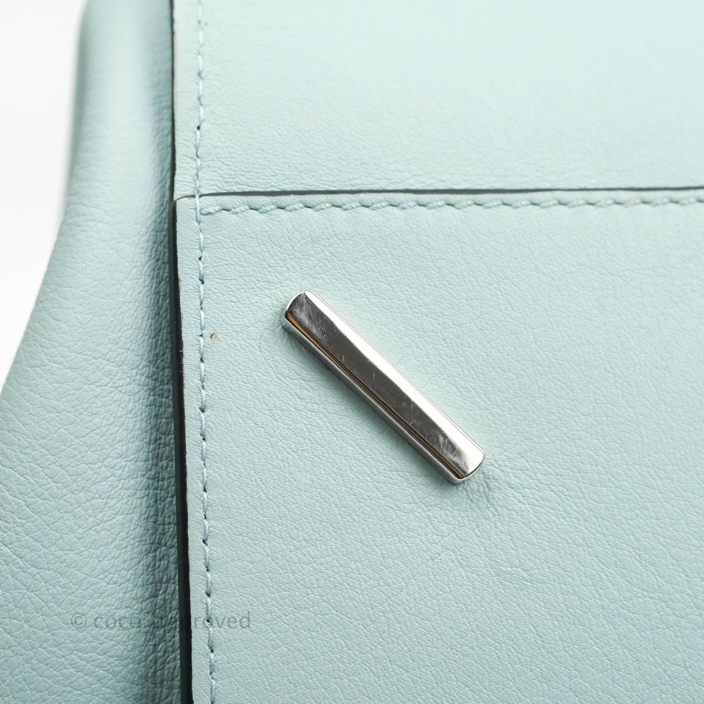 Loewe Hammock Small Aqua Shoulder Bag