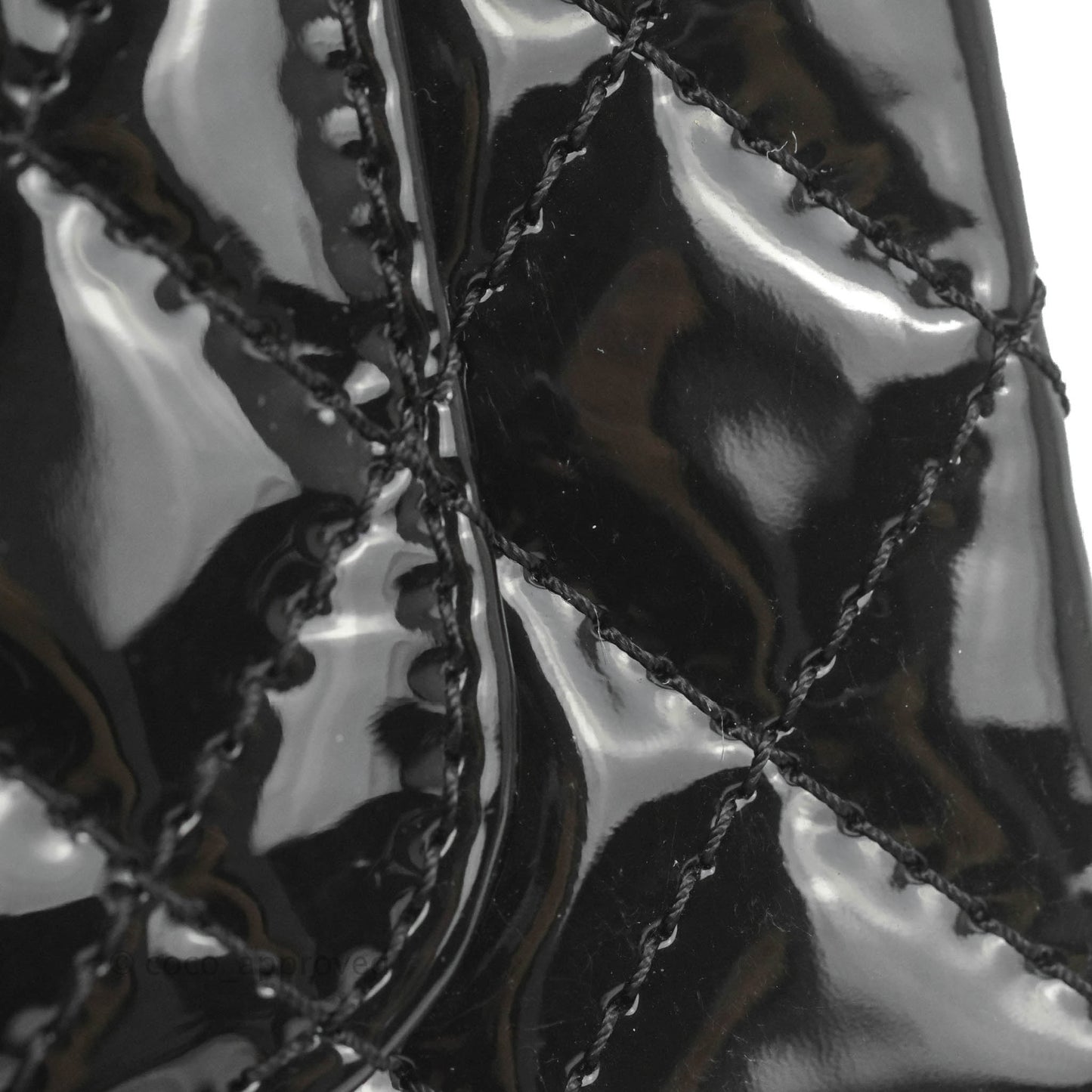 Chanel Quilted Mini Reissue 224 So Black Patent