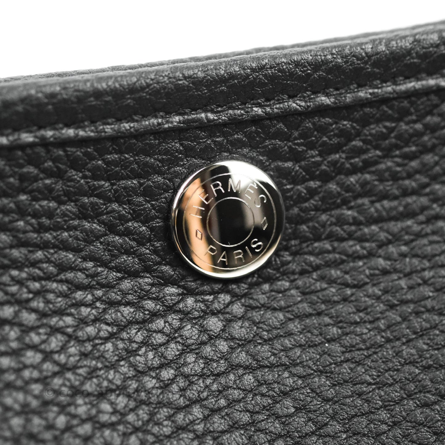 Hermès Garden Party 30 Black Negonda