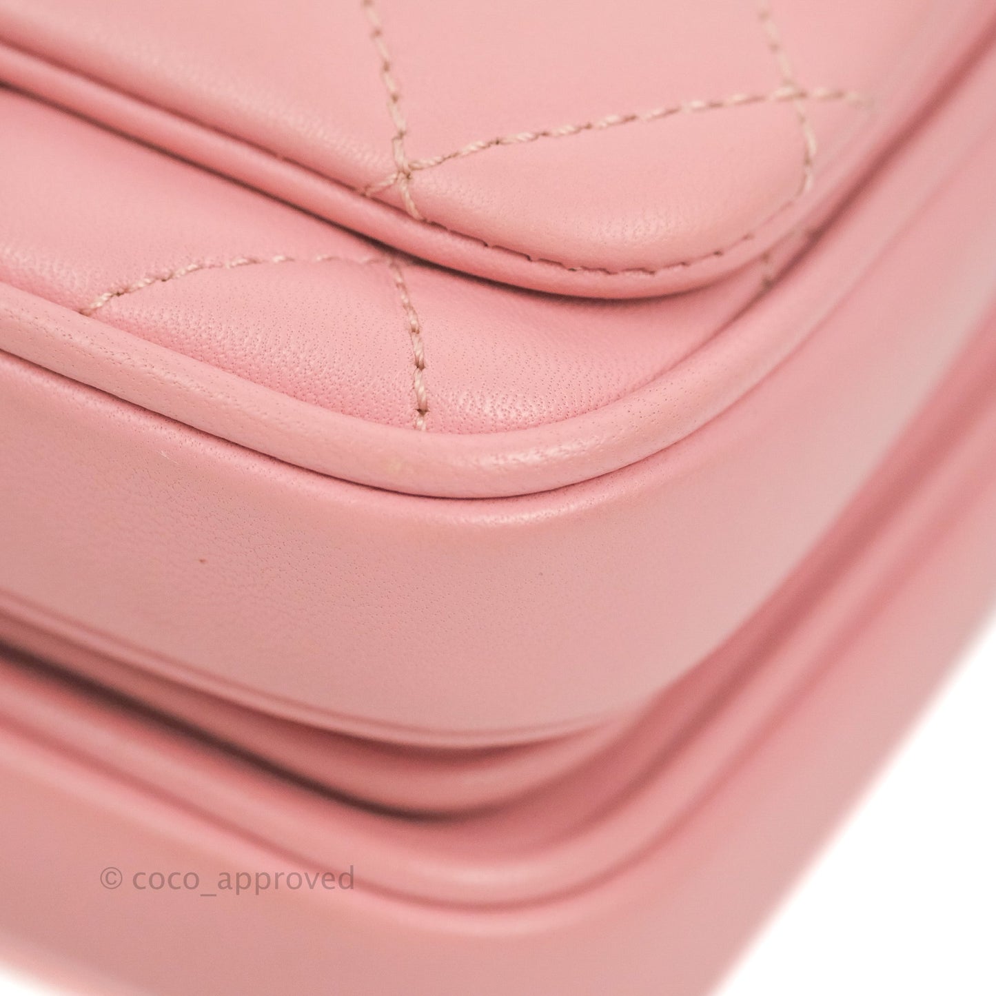 Chanel Citizen Chic Mini Flap Bag Pink Lambskin Gold Hardware