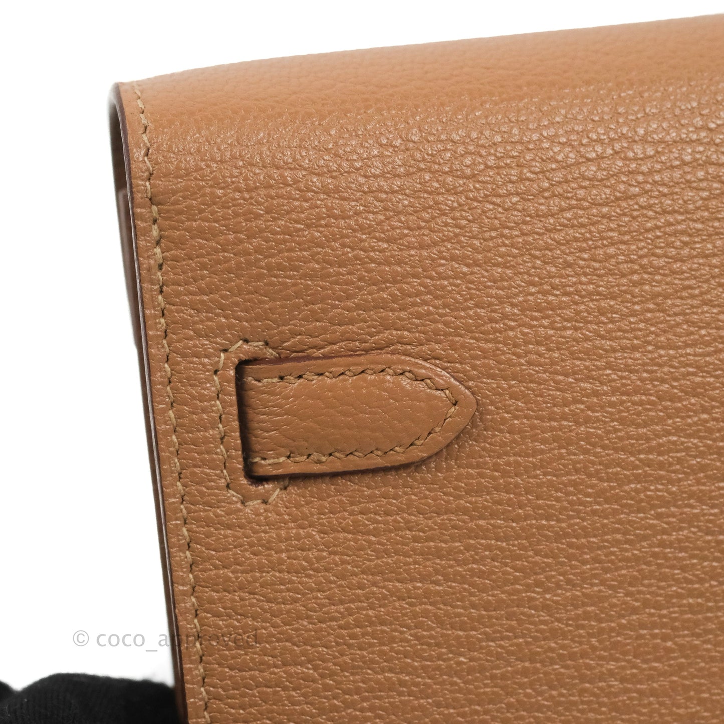 Hermès Kelly To Go Wallet Quebracho Chevre Mysore Gold Hardware