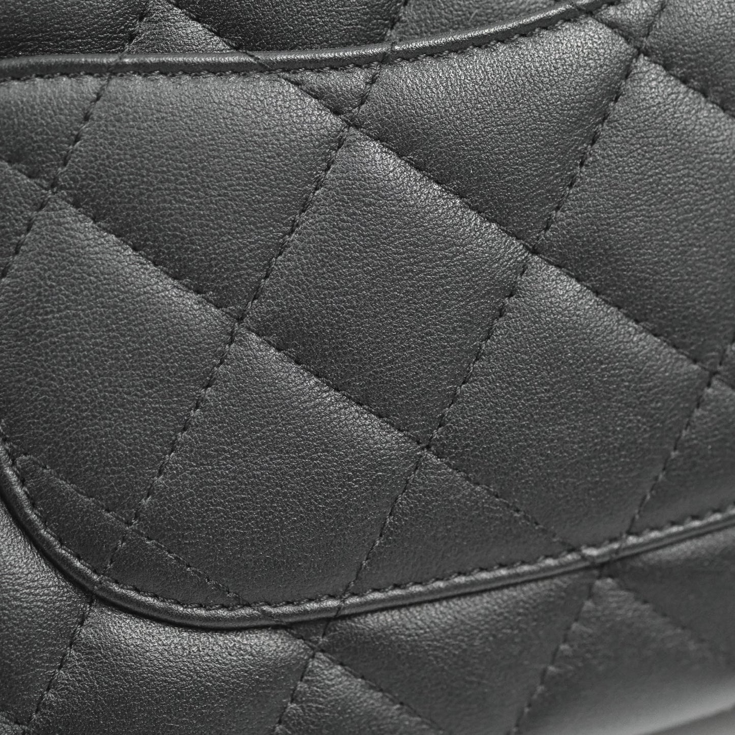 Chanel Small Chain Bar Flap Bag Black Calfskin Aged Gold Hardware