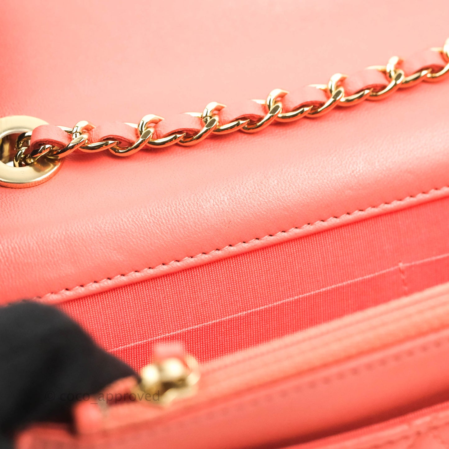 Chanel Trendy CC WOC Pink Lambskin Gold Hardware