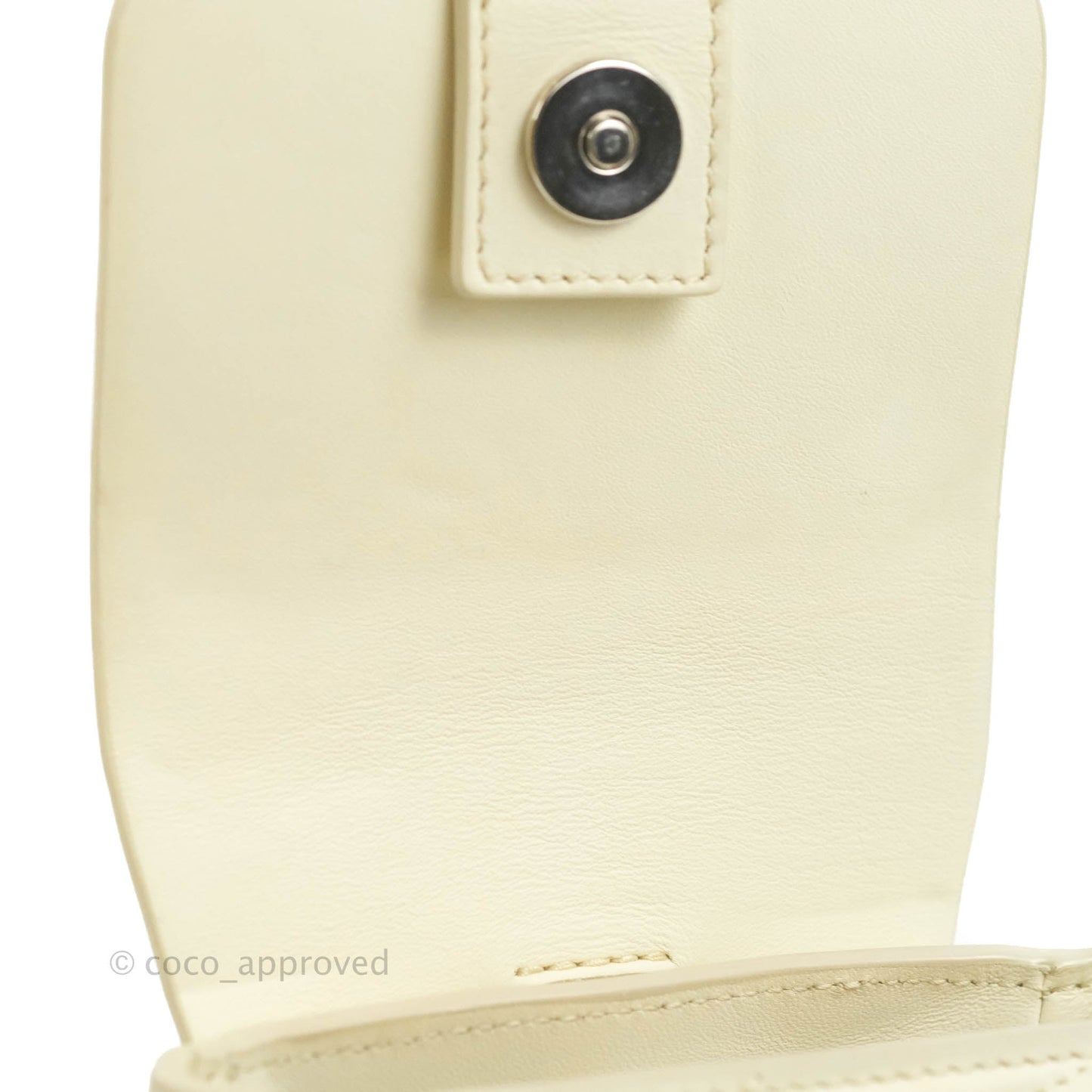 Chloé Mini Faye Backpack Ivory White Calfskin