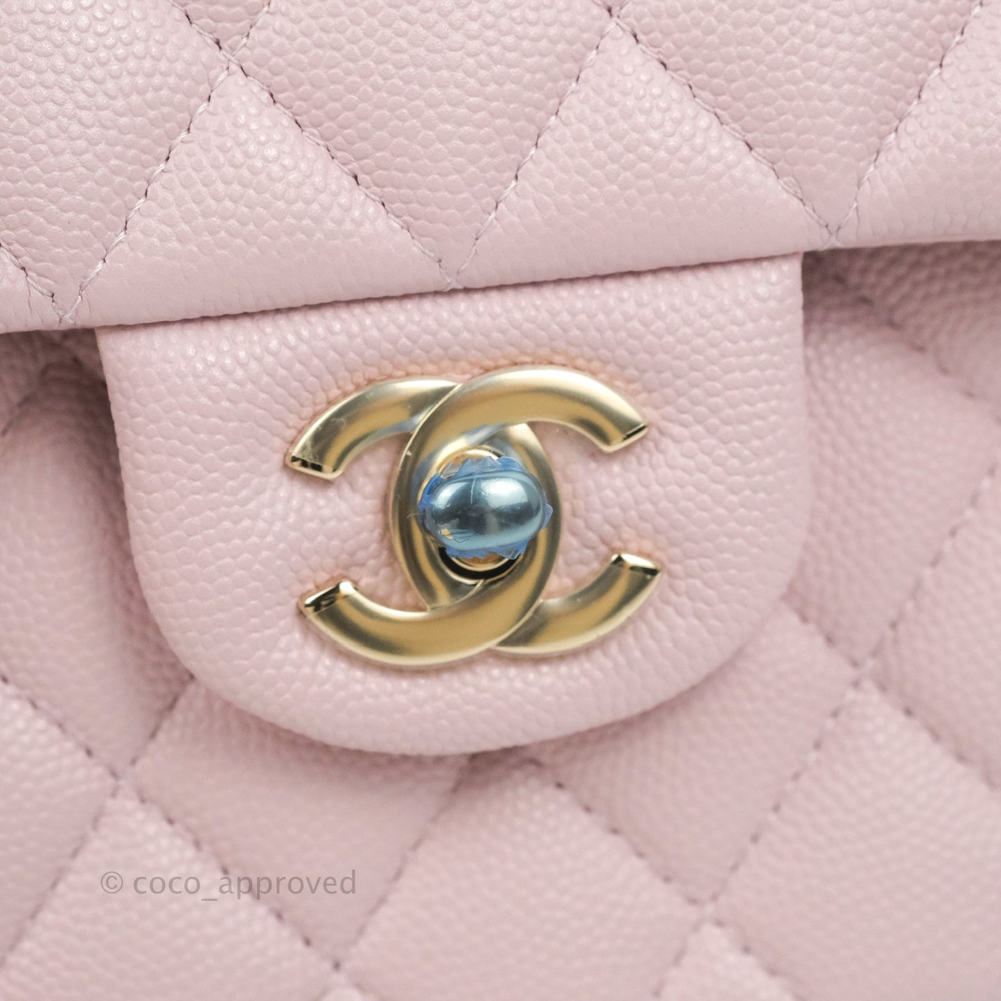 Chanel Classic Small S/M Flap Pink Caviar Gold Hardware